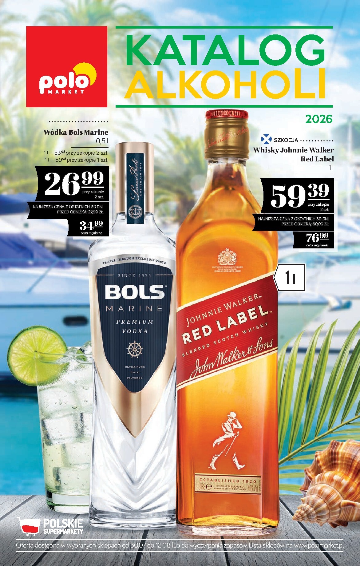 Nowa gazetka POLO market - Katalog alkoholi ważna od 30.07.2026 do 12.08.2026