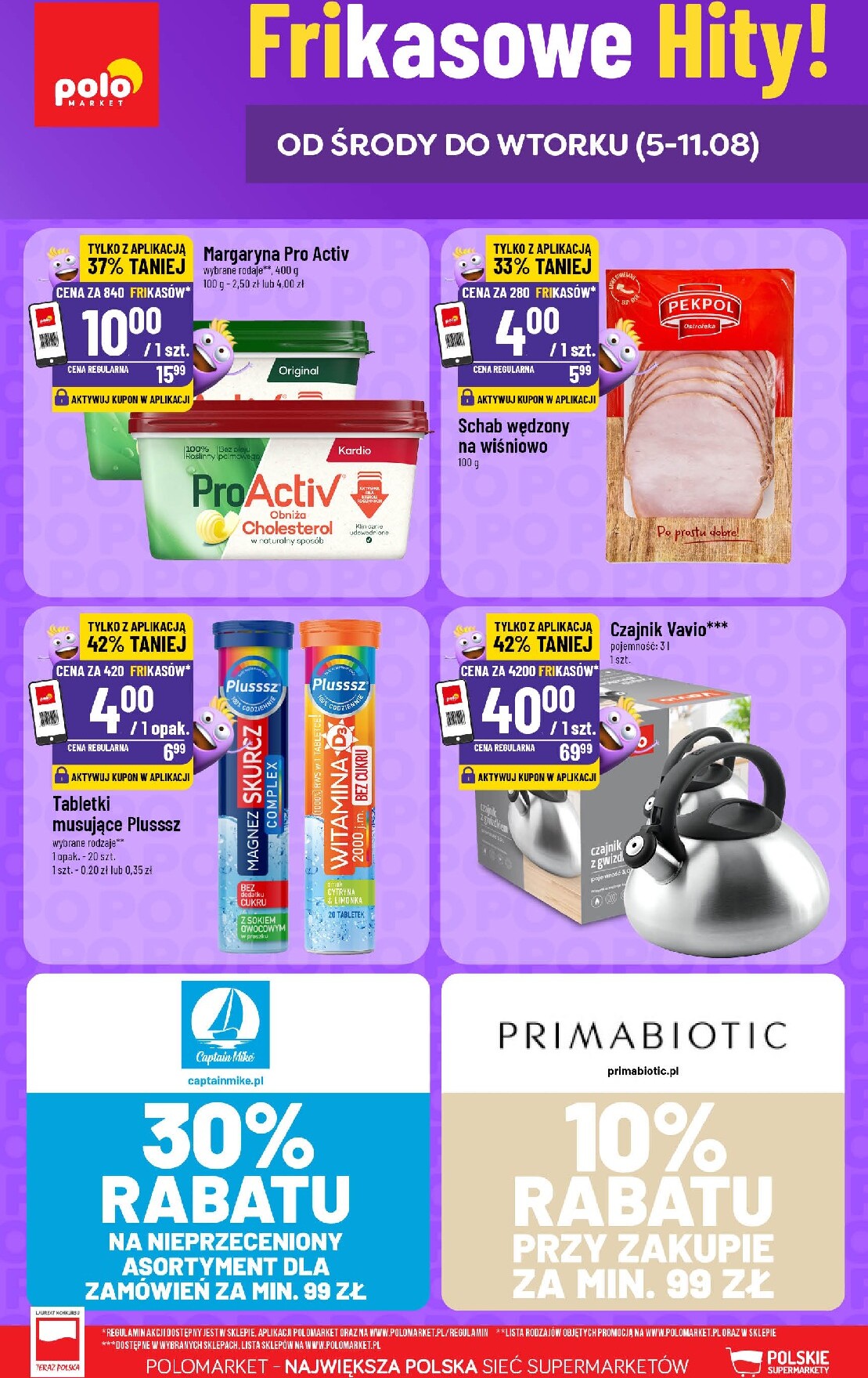 Nowa gazetka POLO market - Katalog Frikasy ważna od 05.08.2026 do 11.08.2026