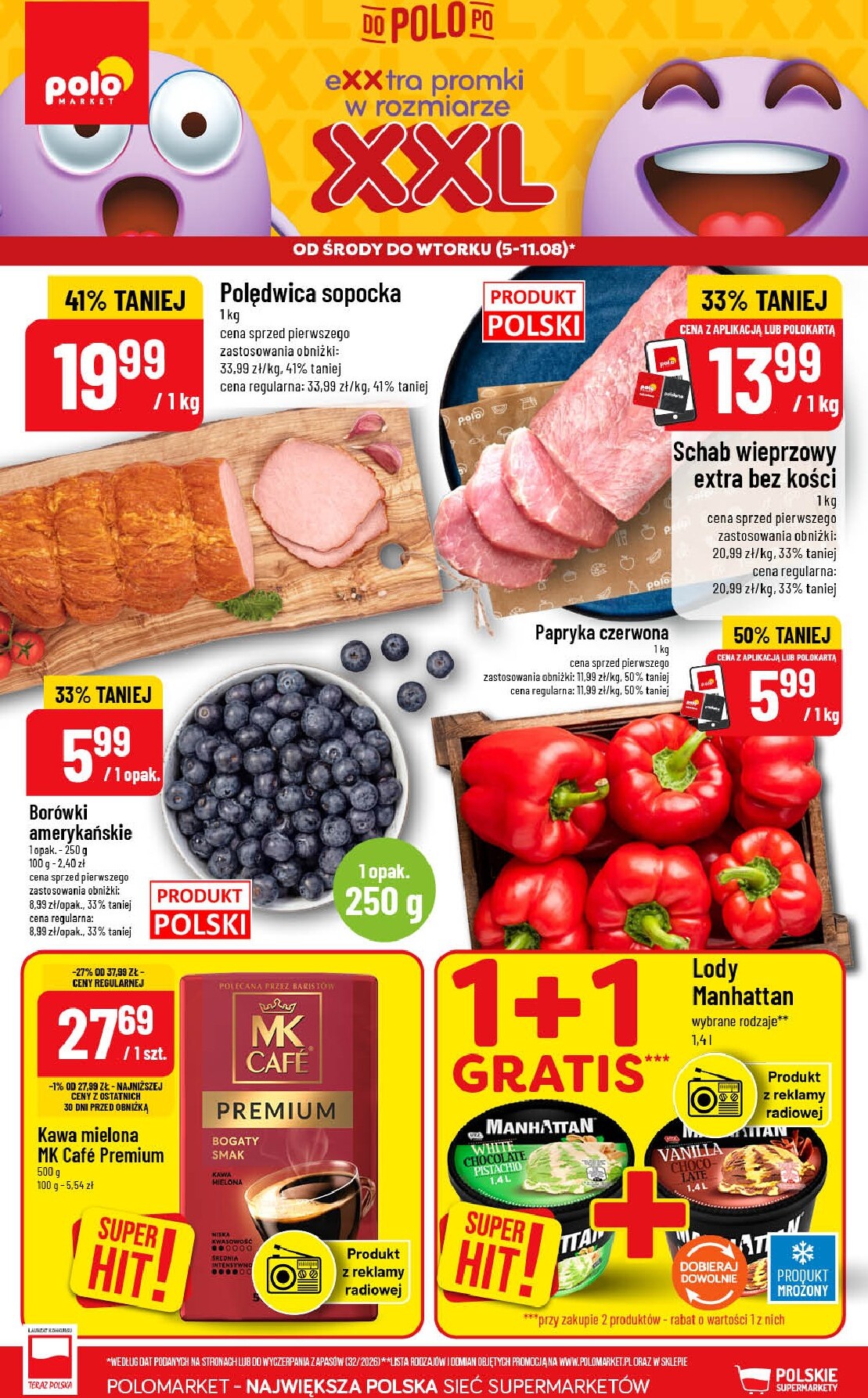Nowa gazetka POLO market ważna od 05.08.2026 do 11.08.2026