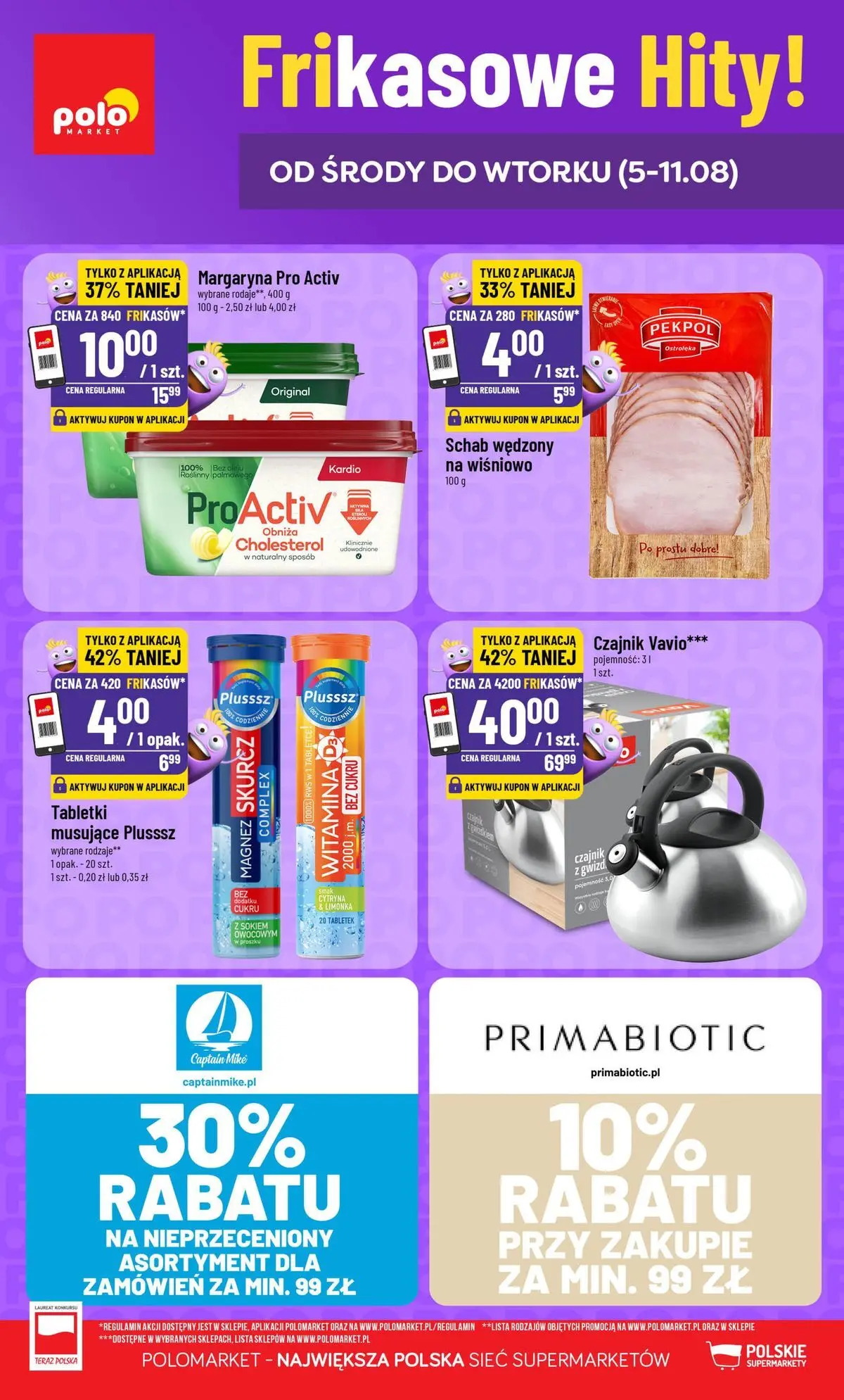 Aktualna gazetka POLO market - Katalog Frikasy ważna od 05.08.2026 do 11.08.2026