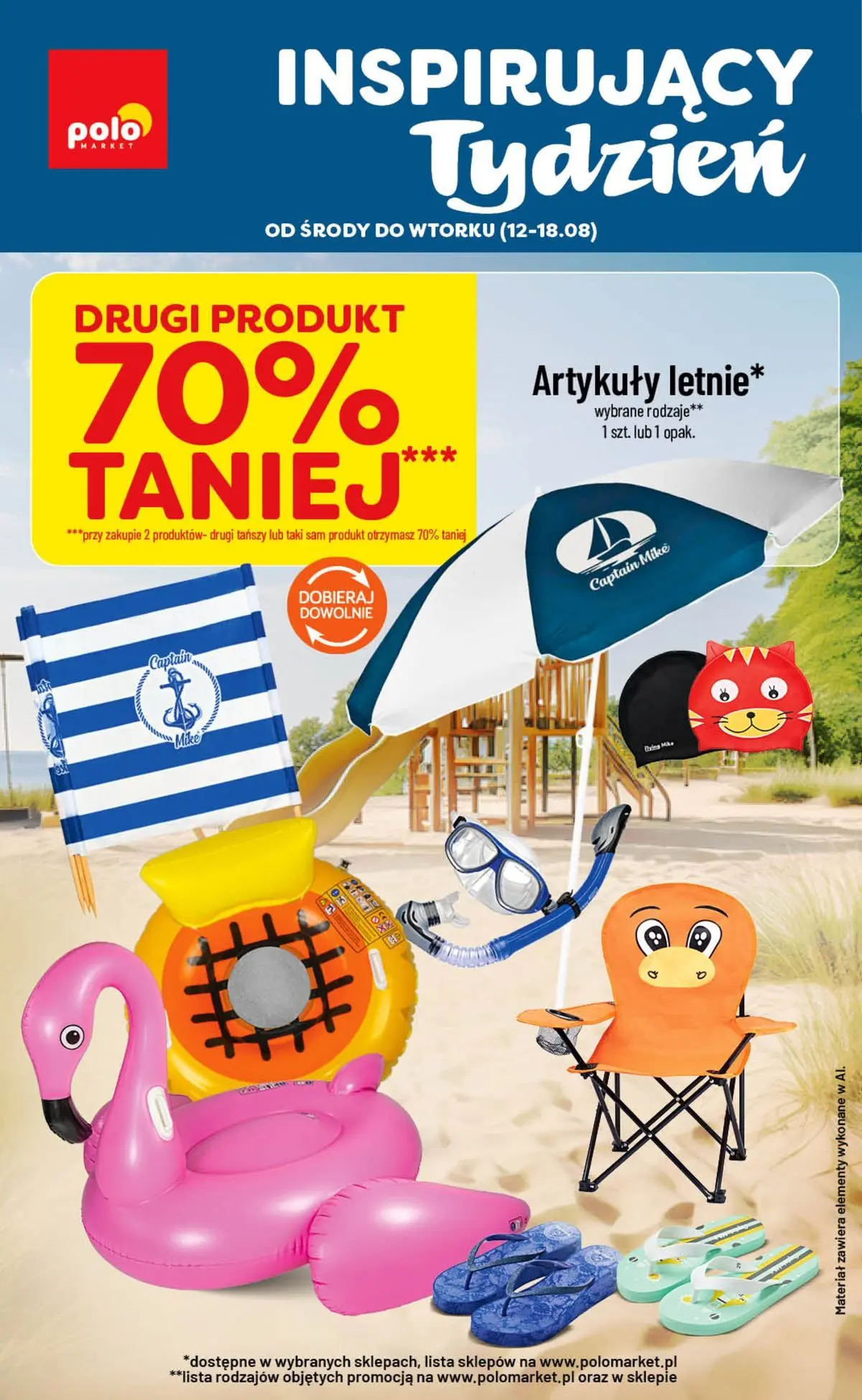 Aktualna gazetka POLO market - Inspirujący Tydzień ważna od 12.08.2026 do 18.08.2026