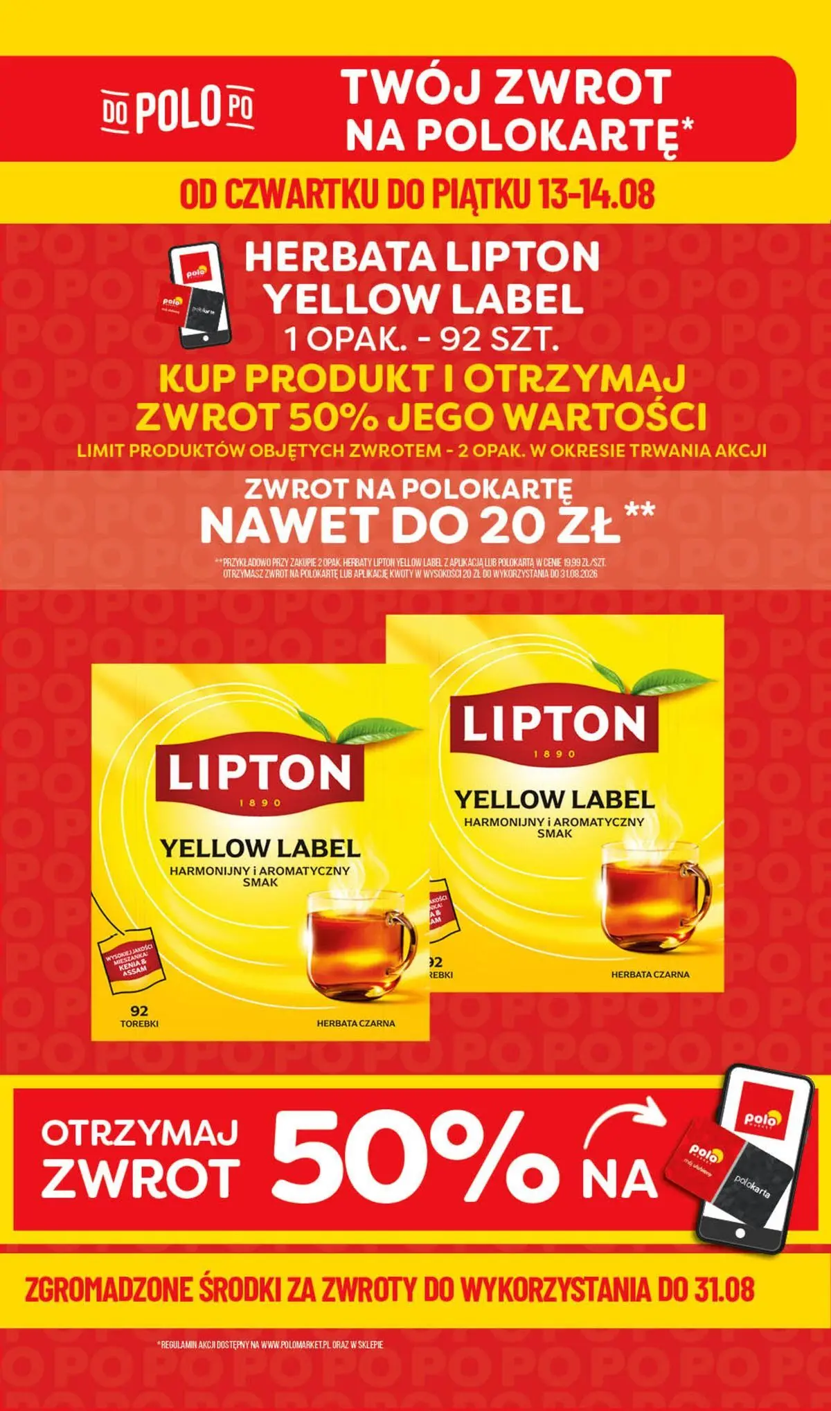 Aktualna gazetka POLO market ważna od 13.08.2026 do 14.08.2026
