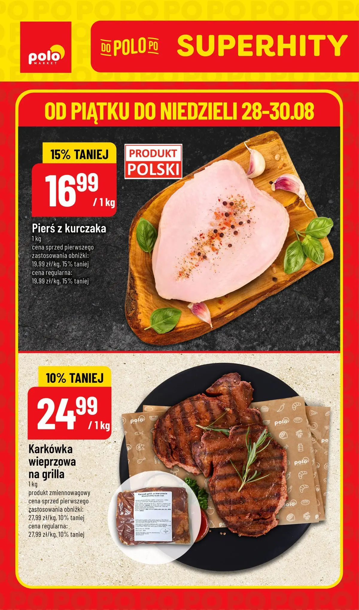 Aktualna gazetka POLO market - SuperHity ważna od 27.08.2026 do 30.08.2026