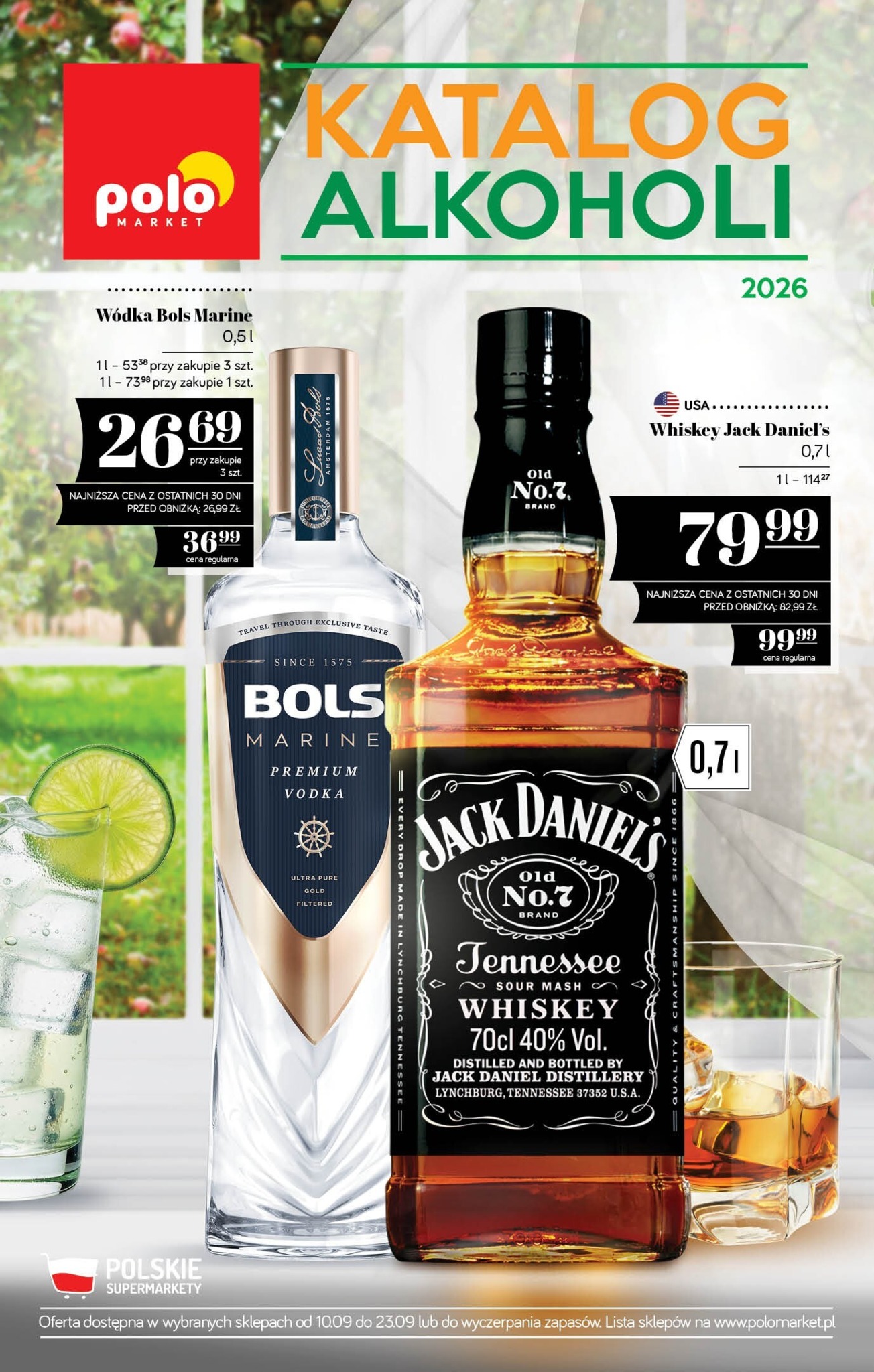 Nowa gazetka POLO market - Katalog alkoholi ważna od 10.09.2026 do 23.09.2026