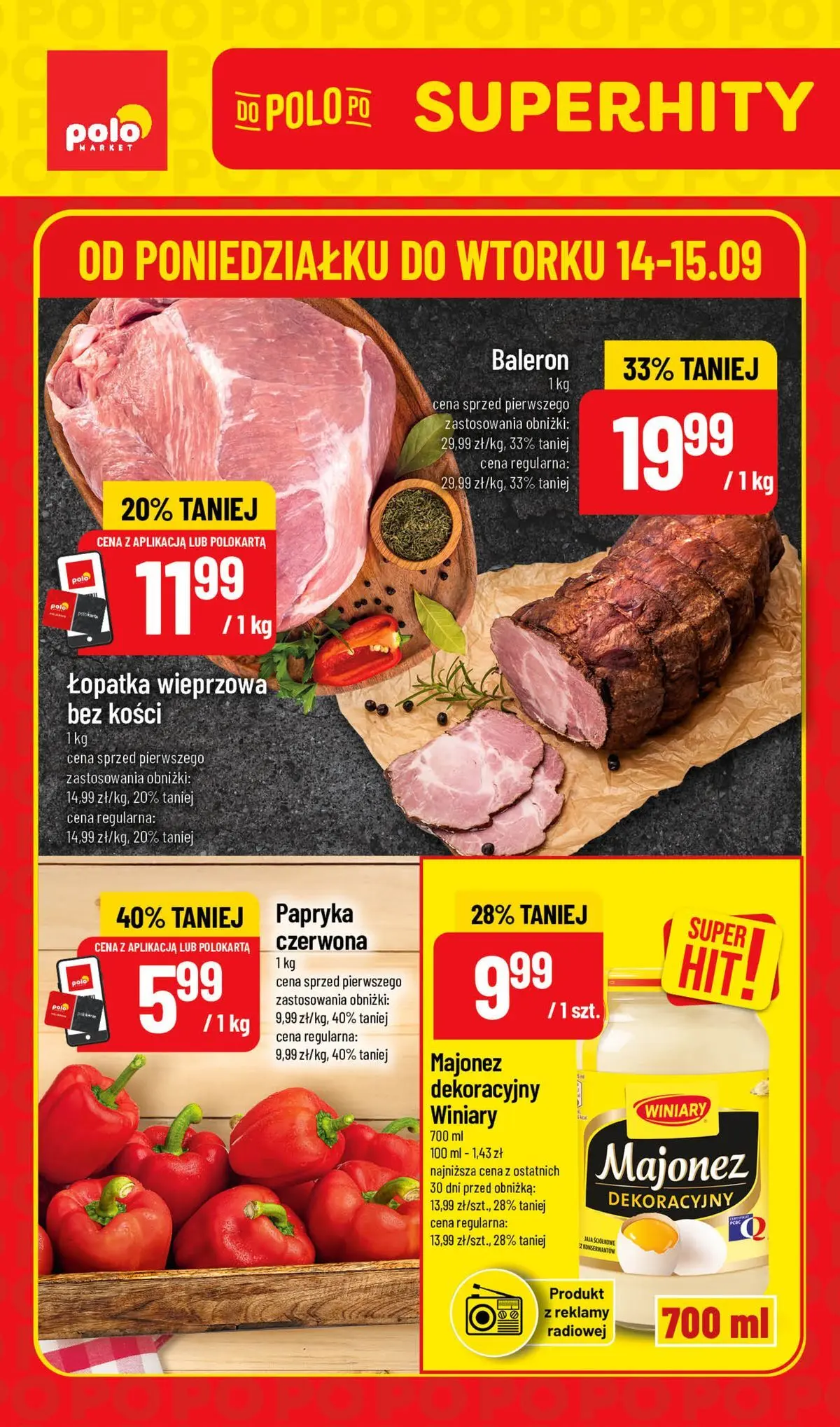 Aktualna gazetka POLO market ważna od 14.09.2026 do 15.09.2026