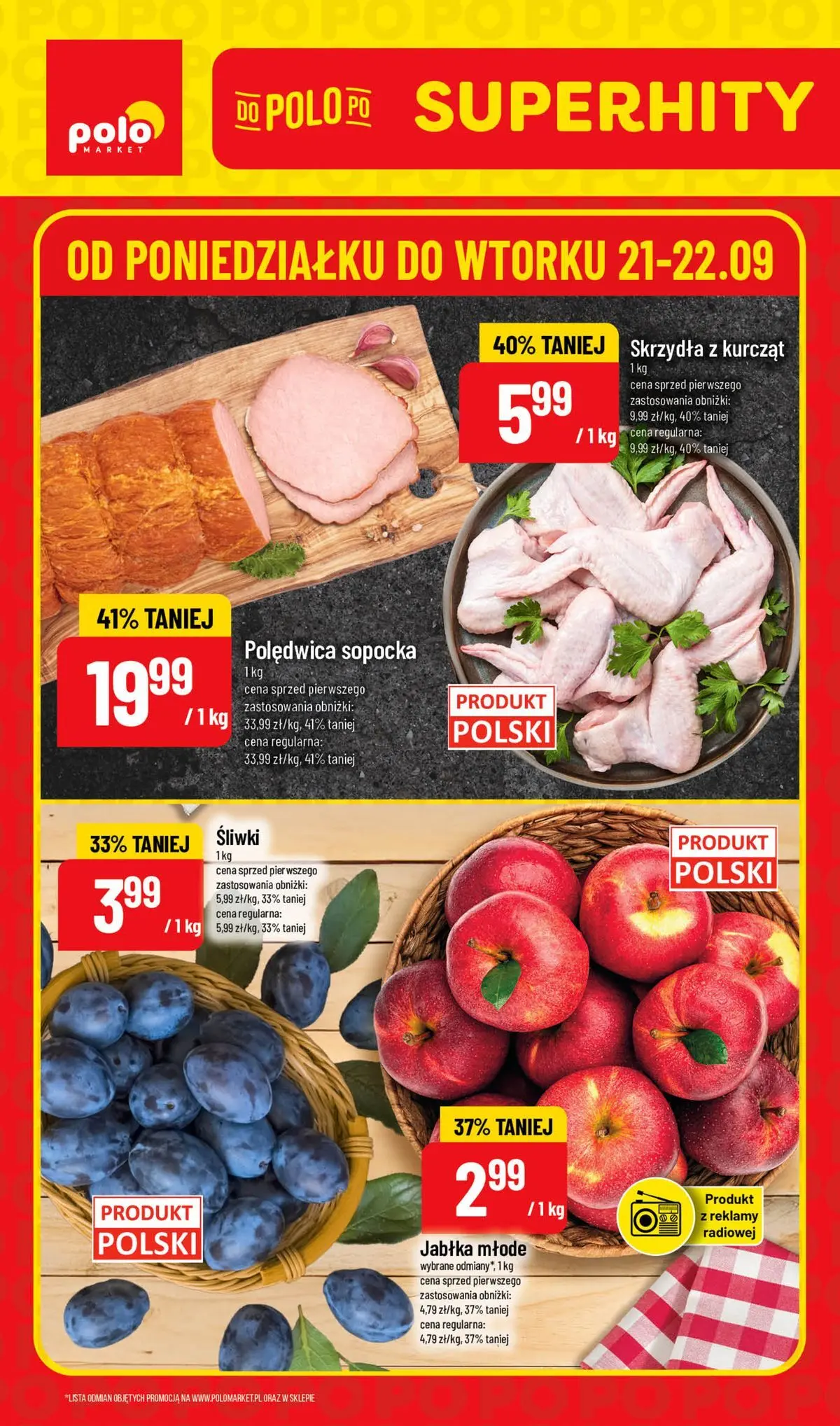 Aktualna gazetka POLO market - SuperHity ważna od 21.09.2026 do 22.09.2026