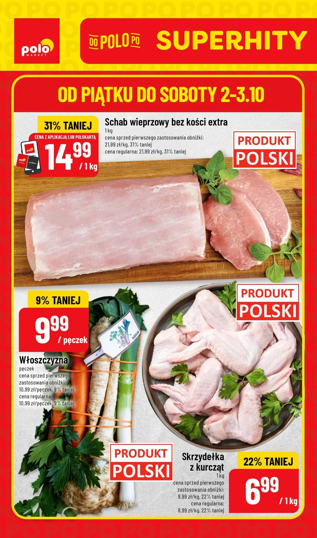 Aktualna gazetka POLO market - SuperHity do soboty ważna od 02.10.2026 do 03.10.2026