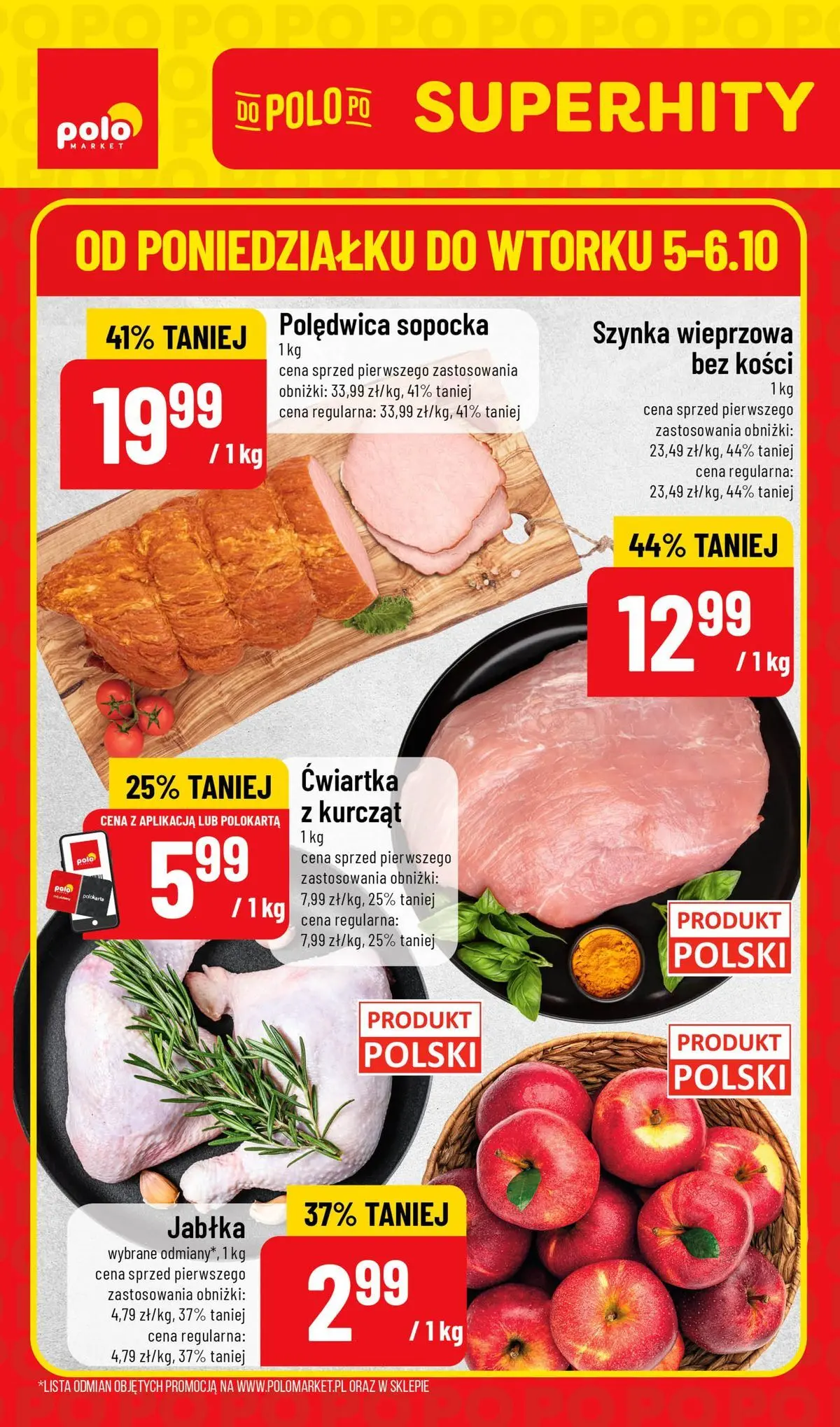 Aktualna gazetka POLO market - Super Hity ważna od 05.10.2026 do 06.10.2026