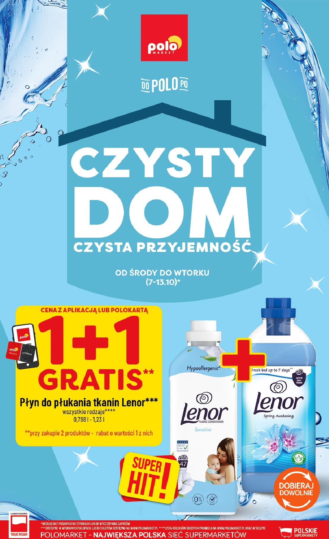 Nowa gazetka POLO market - Czysty Dom ważna od 07.10.2026 do 13.10.2026