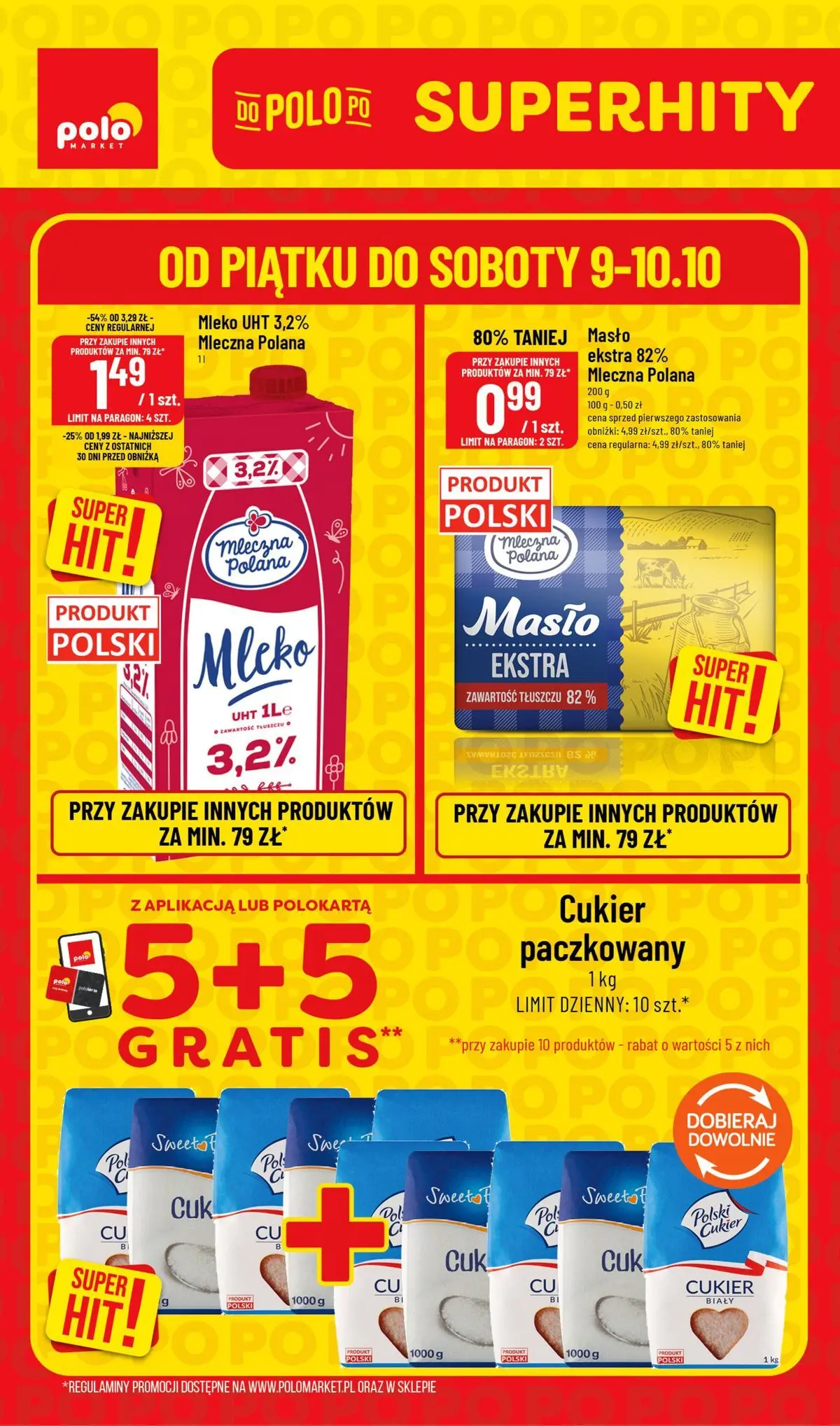 Aktualna gazetka POLO market - Super Hity ważna od 08.10.2026 do 10.10.2026