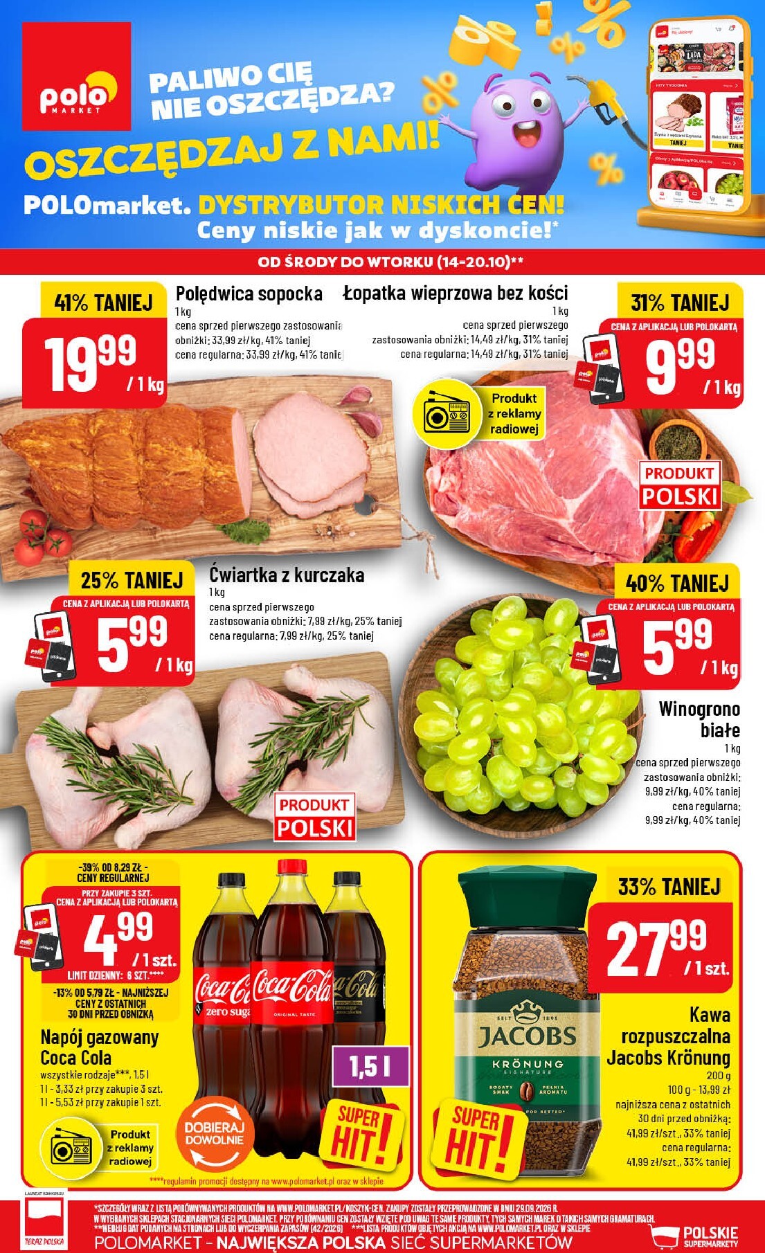 Nowa gazetka POLO market ważna od 14.10.2026 do 20.10.2026