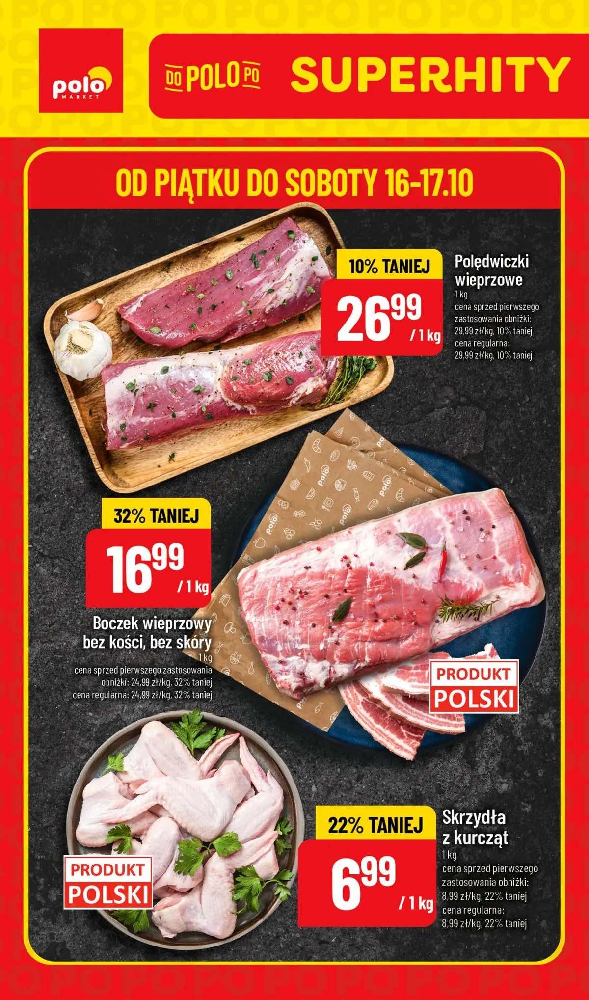 Nowa gazetka POLO market - Super Hity ważna od 16.10.2026 do 17.10.2026