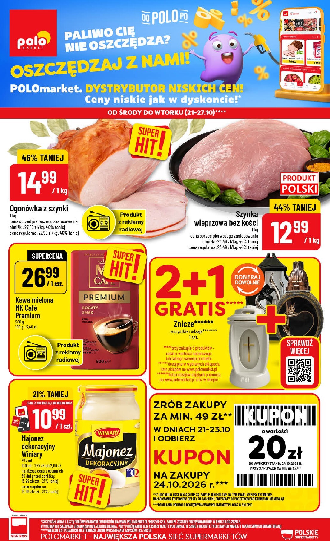 Nowa gazetka POLO market ważna od 21.10.2026 do 27.10.2026