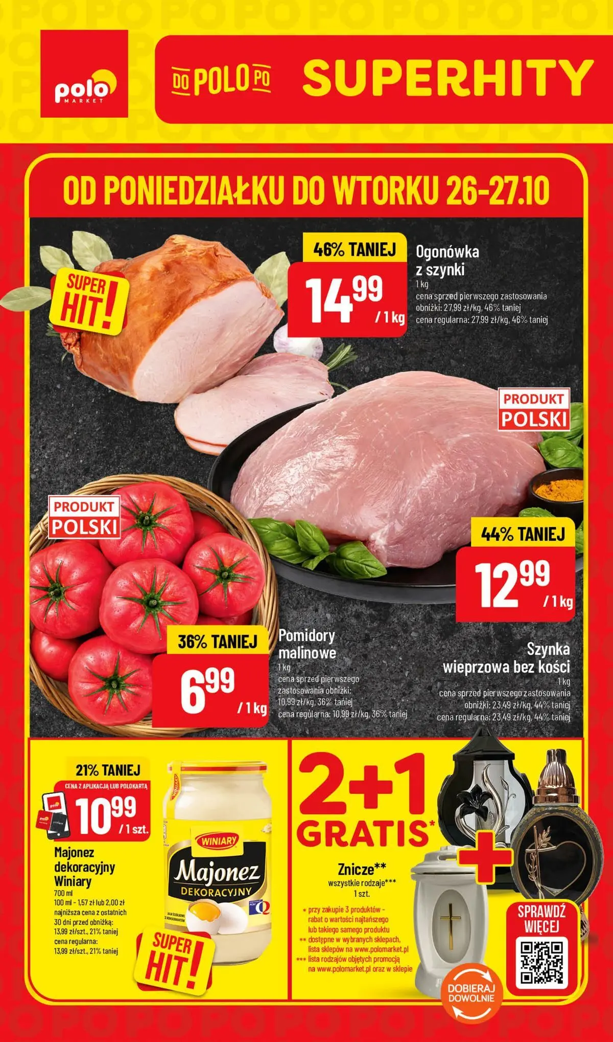 Aktualna gazetka POLO market - Superhity ważna od 26.10.2026 do 27.10.2026
