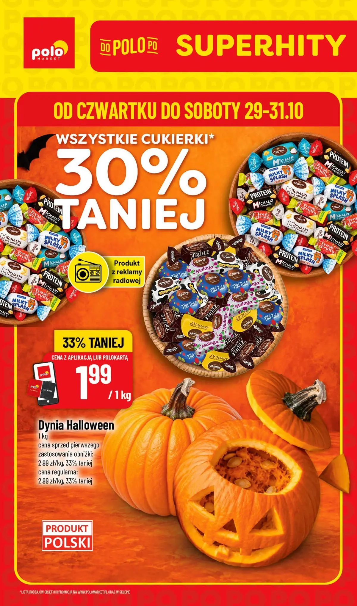 Aktualna gazetka POLO market - Super Hity ważna od 29.10.2026 do 31.10.2026