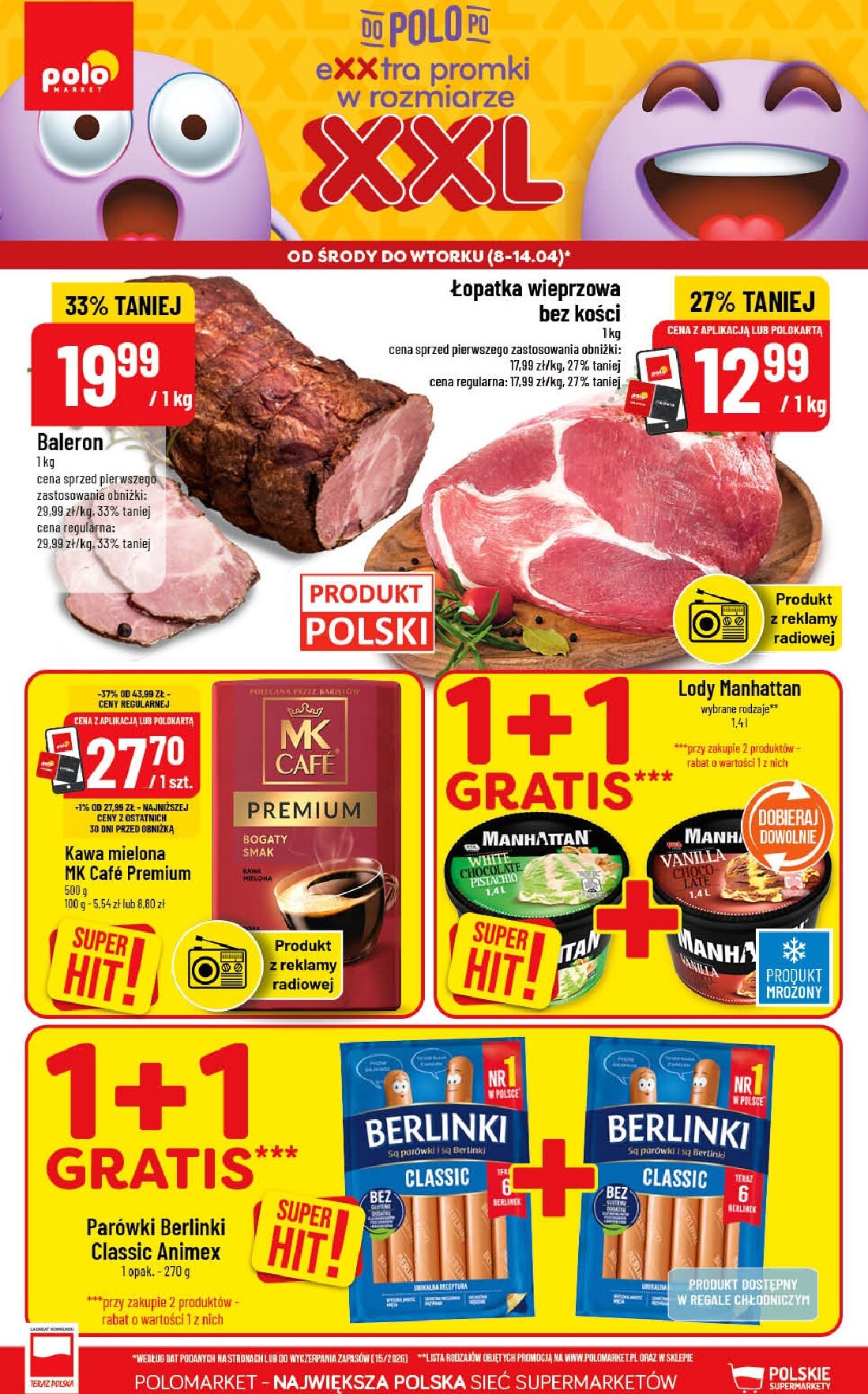 Nowa gazetka POLO market ważna od 08.04.2026 do 14.04.2026