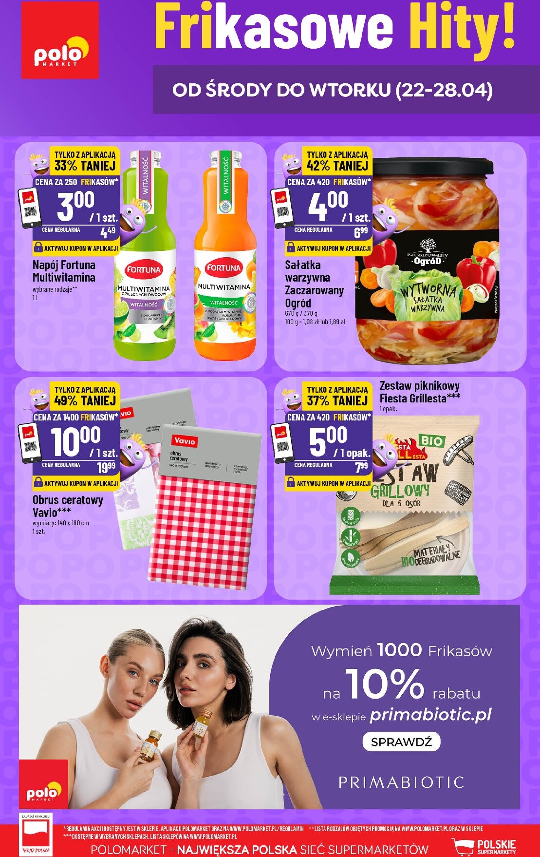 Nowa gazetka POLO market - Katalog Frikasy ważna od 22.04.2026 do 28.04.2026