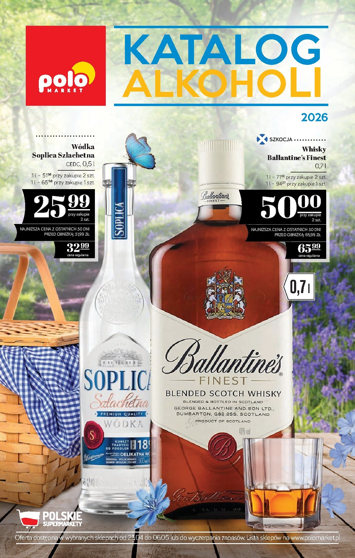 Nowa gazetka POLO market - Katalog alkoholi ważna od 23.04.2026 do 06.05.2026