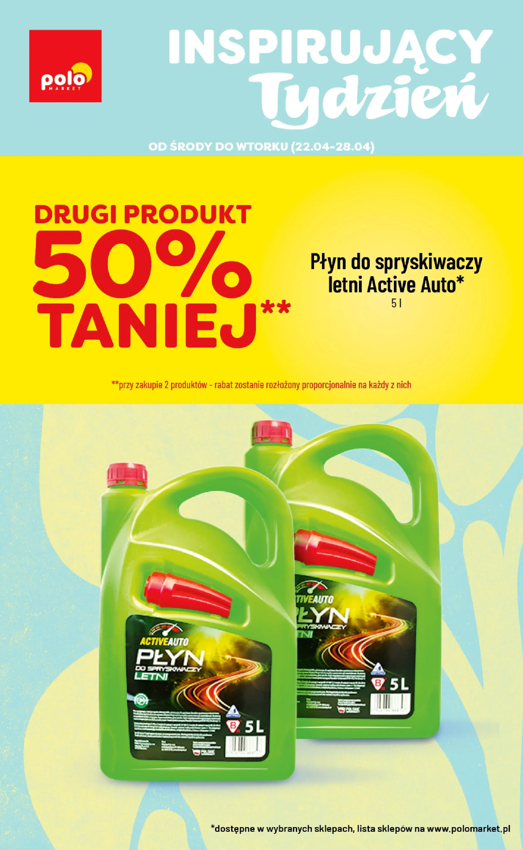 Aktualna gazetka POLO market - Inspirujący Tydzień ważna od 22.04.2026 do 28.04.2026