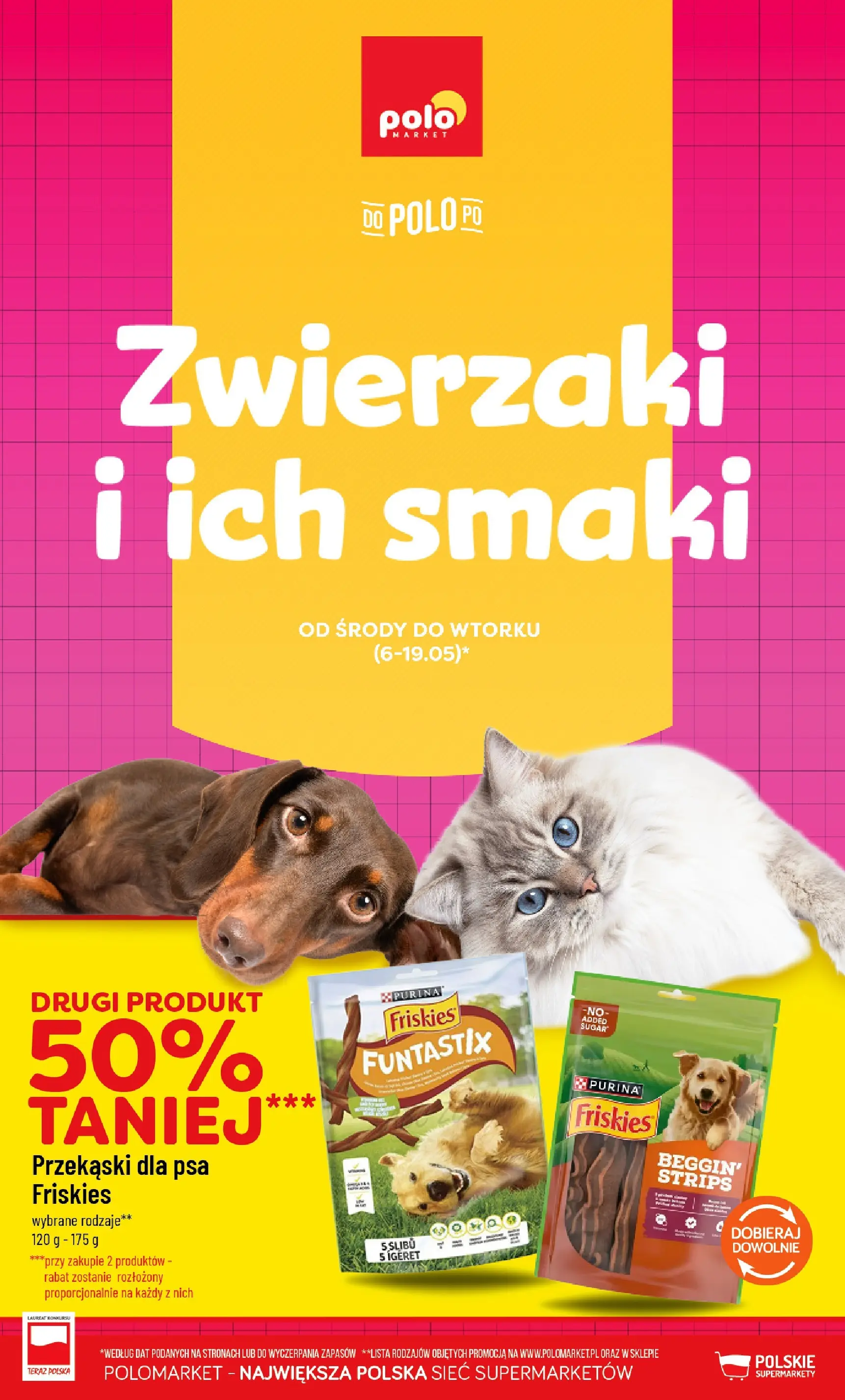 Nowa gazetka POLO market - Zwierzaki i ich smaki ważna od 06.05.2026 do 19.05.2026