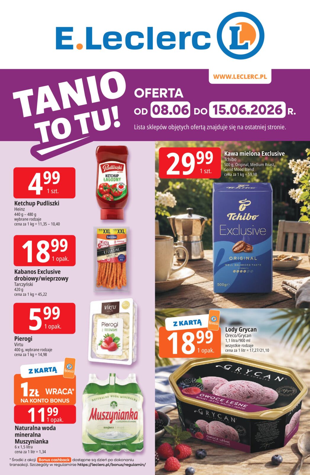 Nowa gazetka E.Leclerc ważna od 08.06.2026 do 15.06.2026