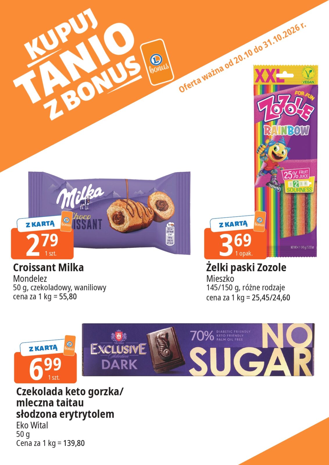 Nowa gazetka E.Leclerc - Kupuj tanio z bonus ważna od 20.10.2026 do 31.10.2026