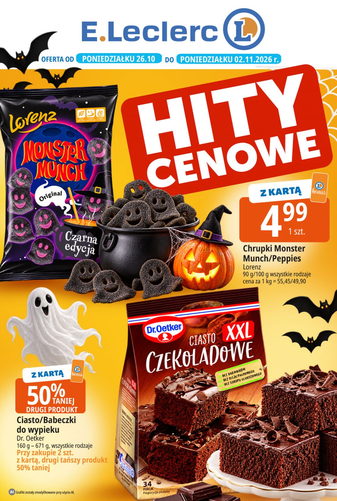 Aktualna gazetka E.Leclerc - Hity cenowe ważna od 26.10.2026 do 02.11.2026