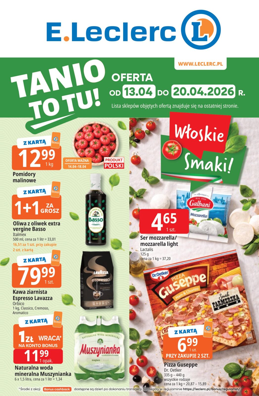 Nowa gazetka E.Leclerc ważna od 13.04.2026 do 20.04.2026