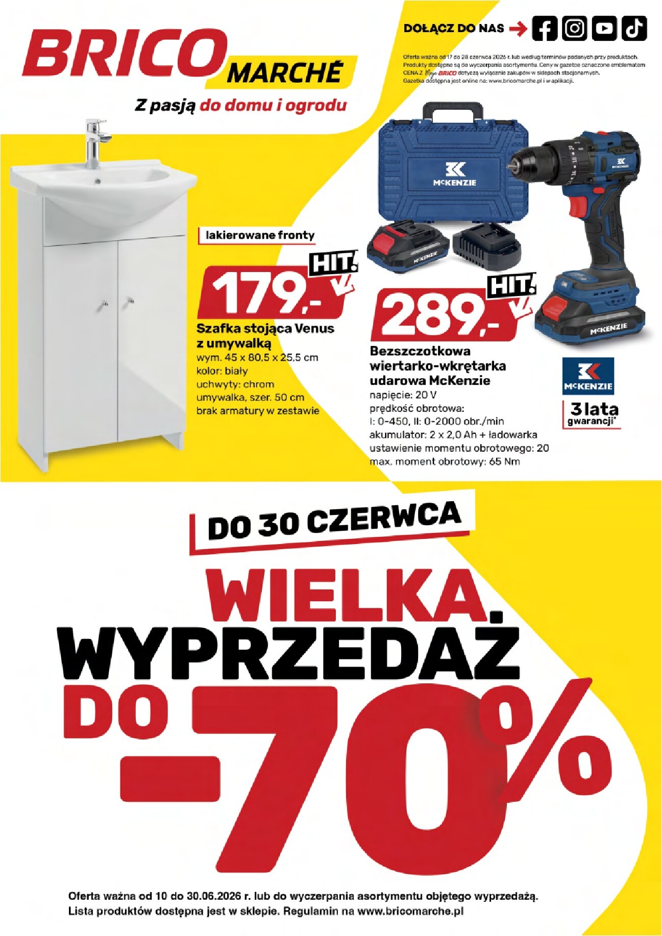 Nowa gazetka Bricomarché ważna od 17.06.2026 do 28.06.2026