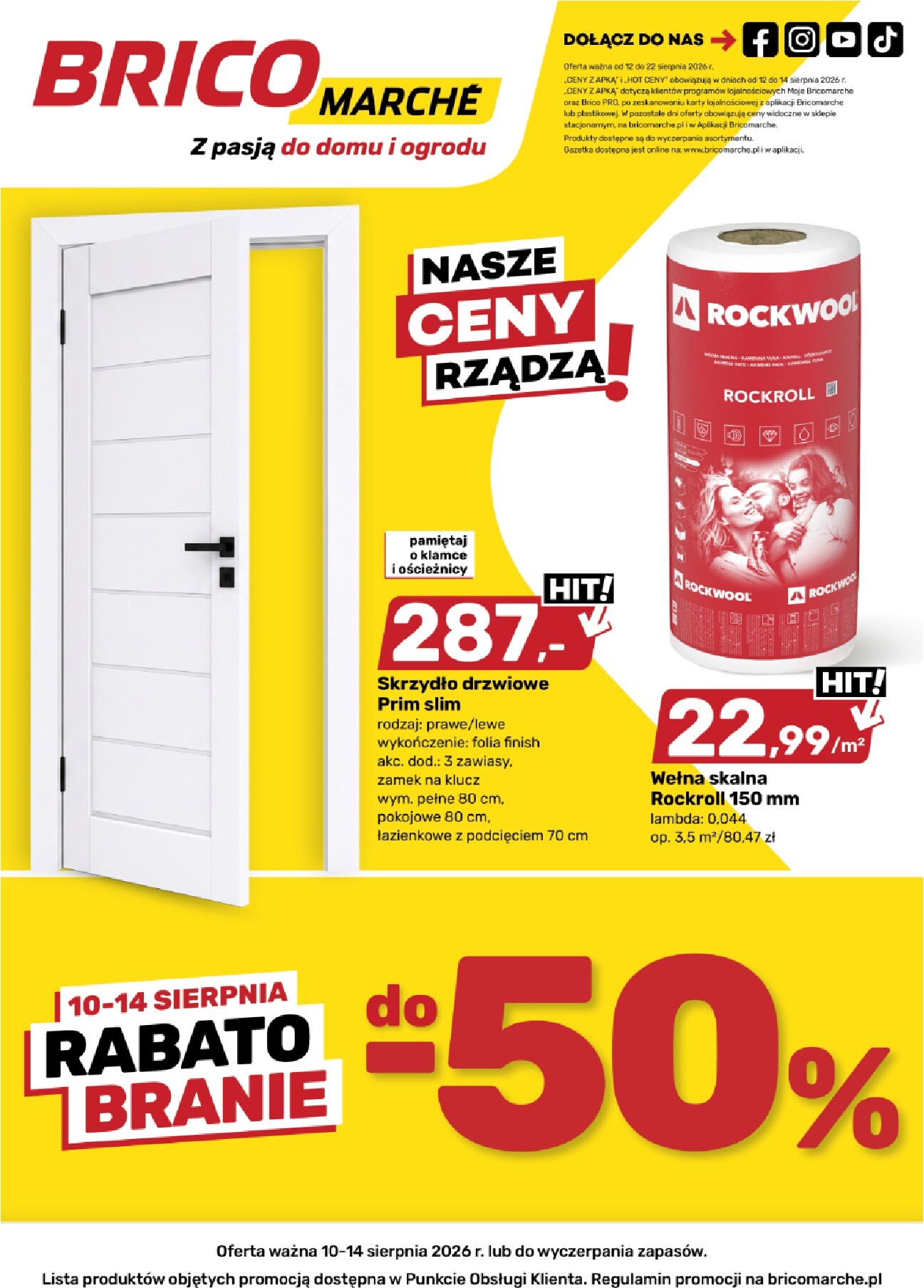 Nowa gazetka Bricomarché ważna od 12.08.2026 do 22.08.2026