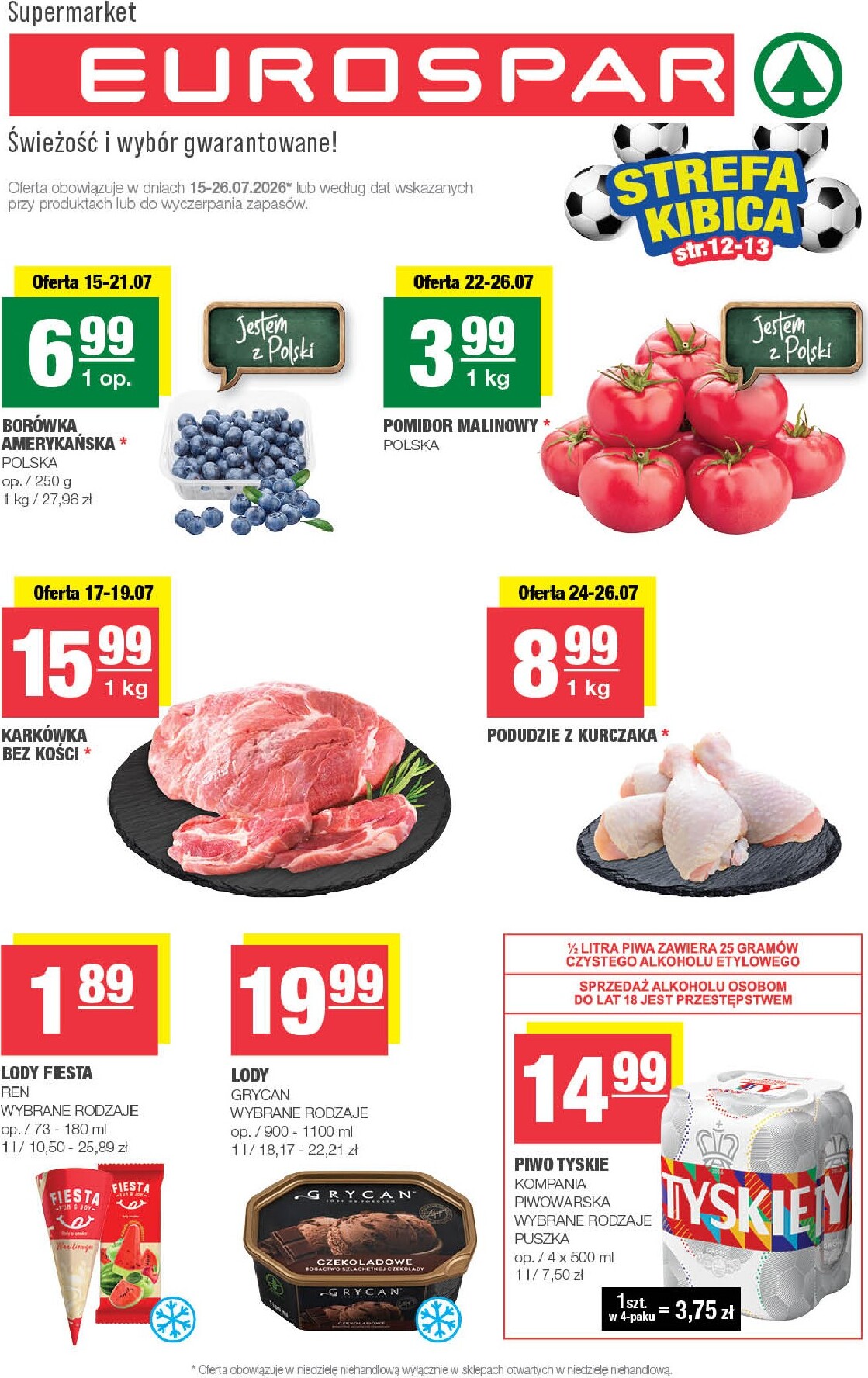 Nowa gazetka SPAR - świeżość i wybór ważna od 15.07.2026 do 21.07.2026