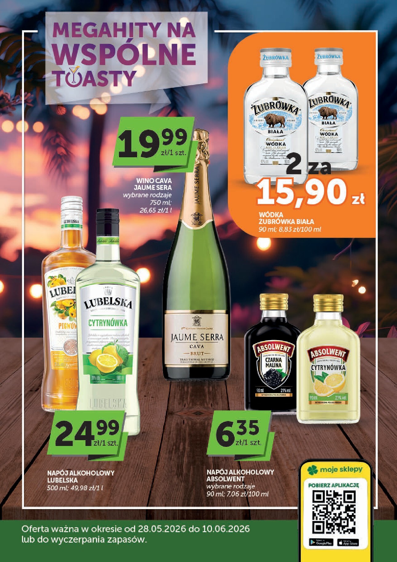 Aktualna gazetka Groszek - Oferta Alkoholowa ważna od 28.05.2026 do 10.06.2026
