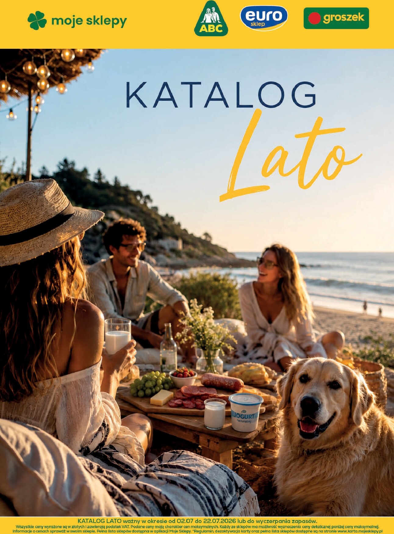 Aktualna gazetka Groszek - Katalog Lato ważna od 02.07.2026 do 22.07.2026