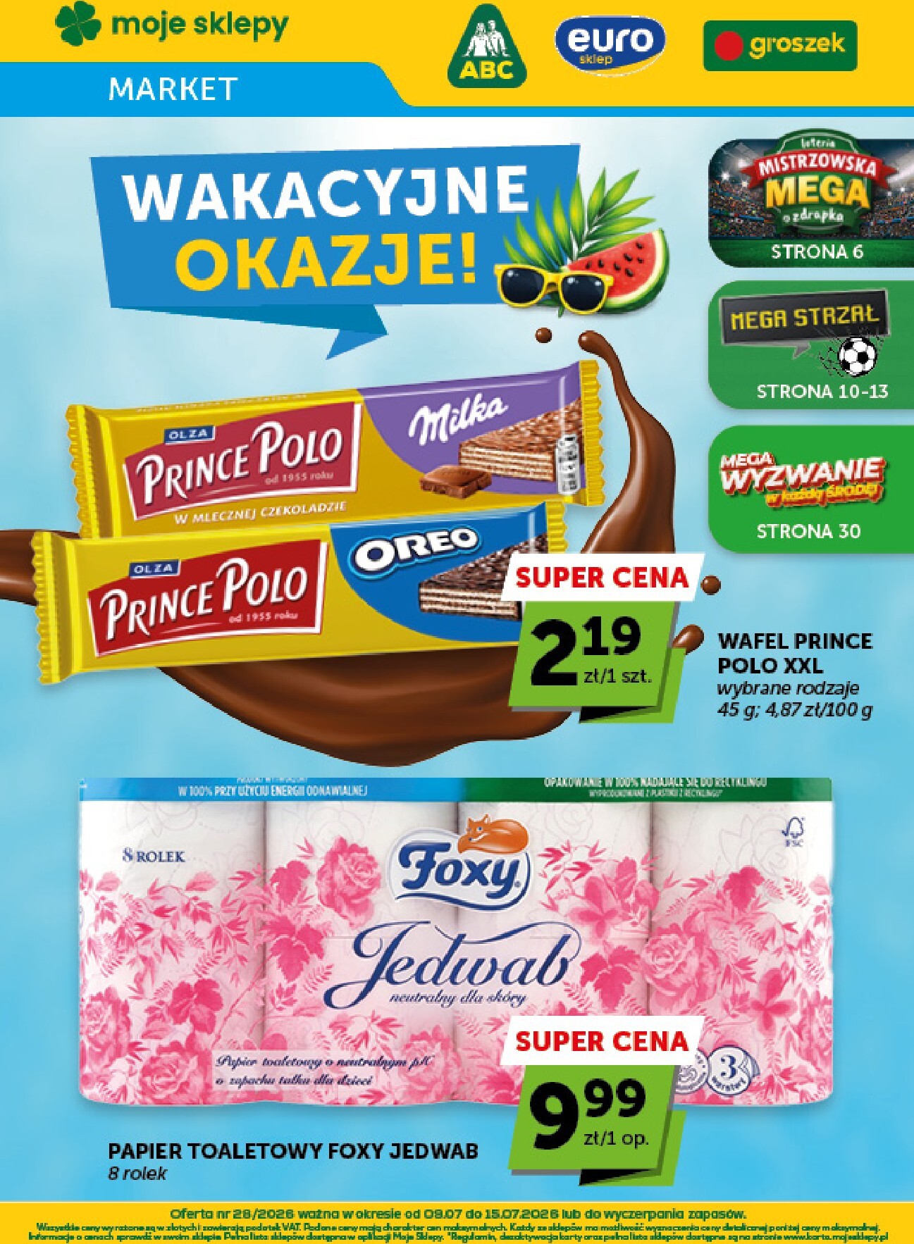 Nowa gazetka Groszek - Market ważna od 09.07.2026 do 15.07.2026
