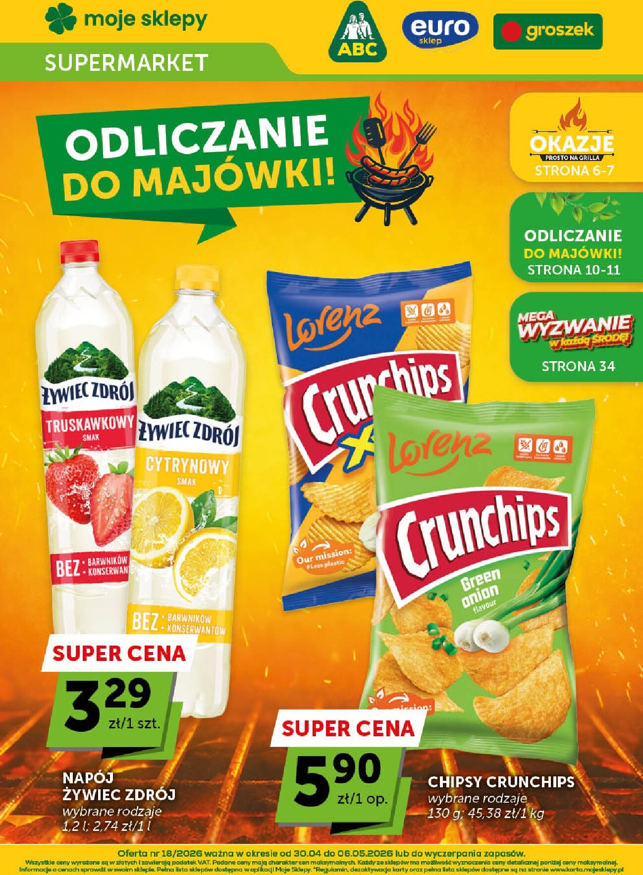 Nowa gazetka Groszek - Supermarket ważna od 30.04.2026 do 06.05.2026