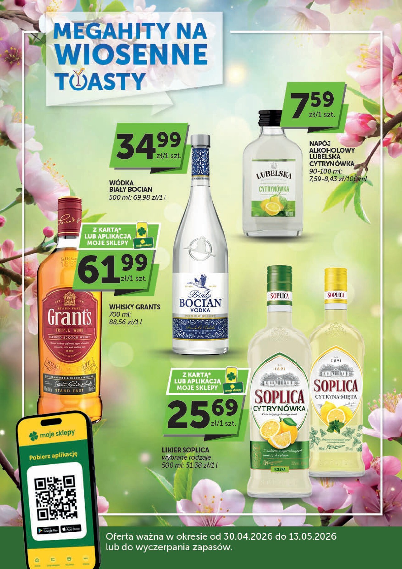 Nowa gazetka Groszek - Gazetka alkoholowa ważna od 30.04.2026 do 13.05.2026