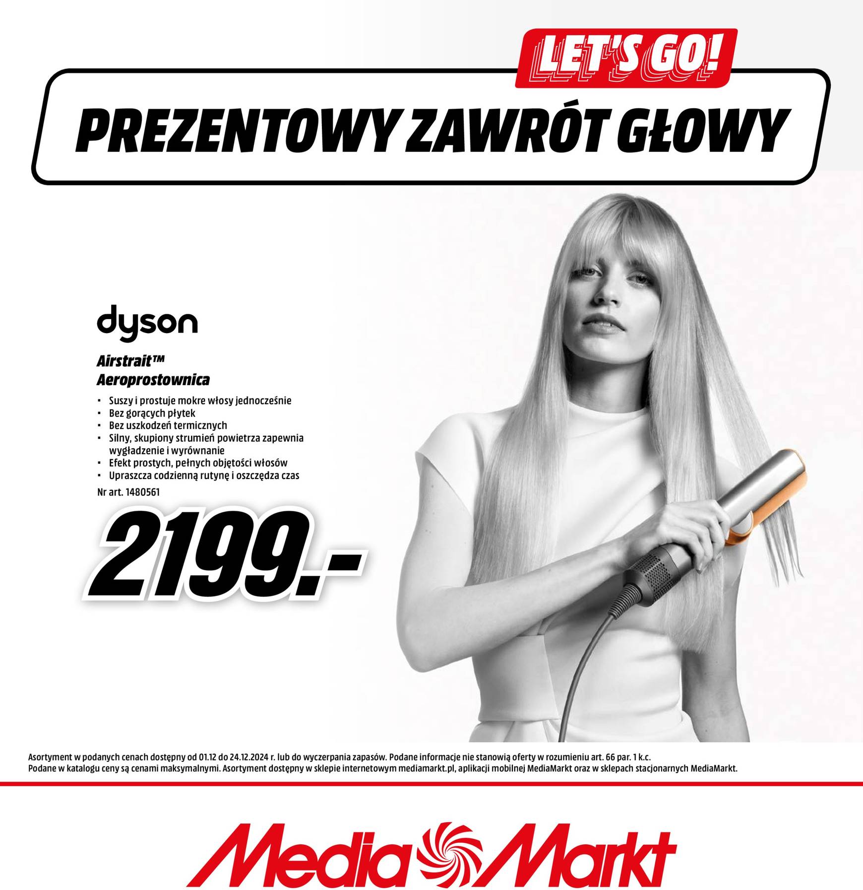 Media Markt - Prezenty gazetka ważna od 01.12. - 24.12.