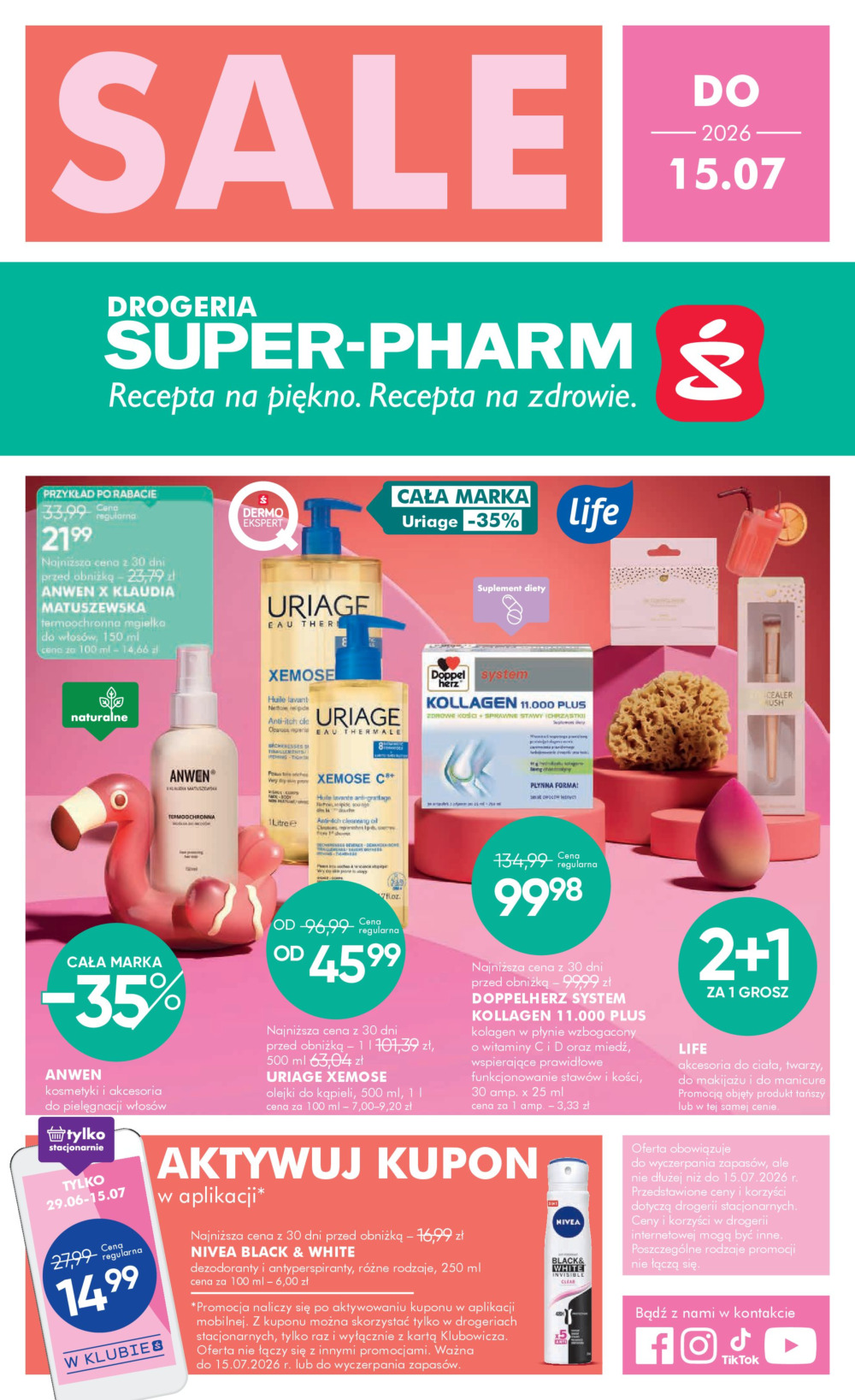 Aktualna gazetka Super-Pharm ważna od 27.06.2026 do 15.07.2026
