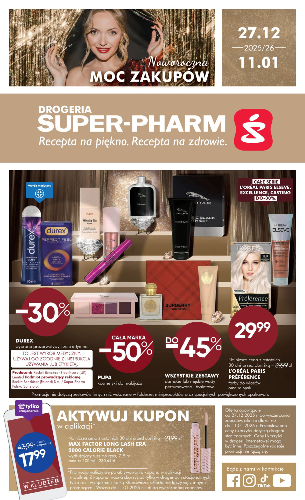 Gazetka Super-Pharm - ważna od 27.12. do 11.01.