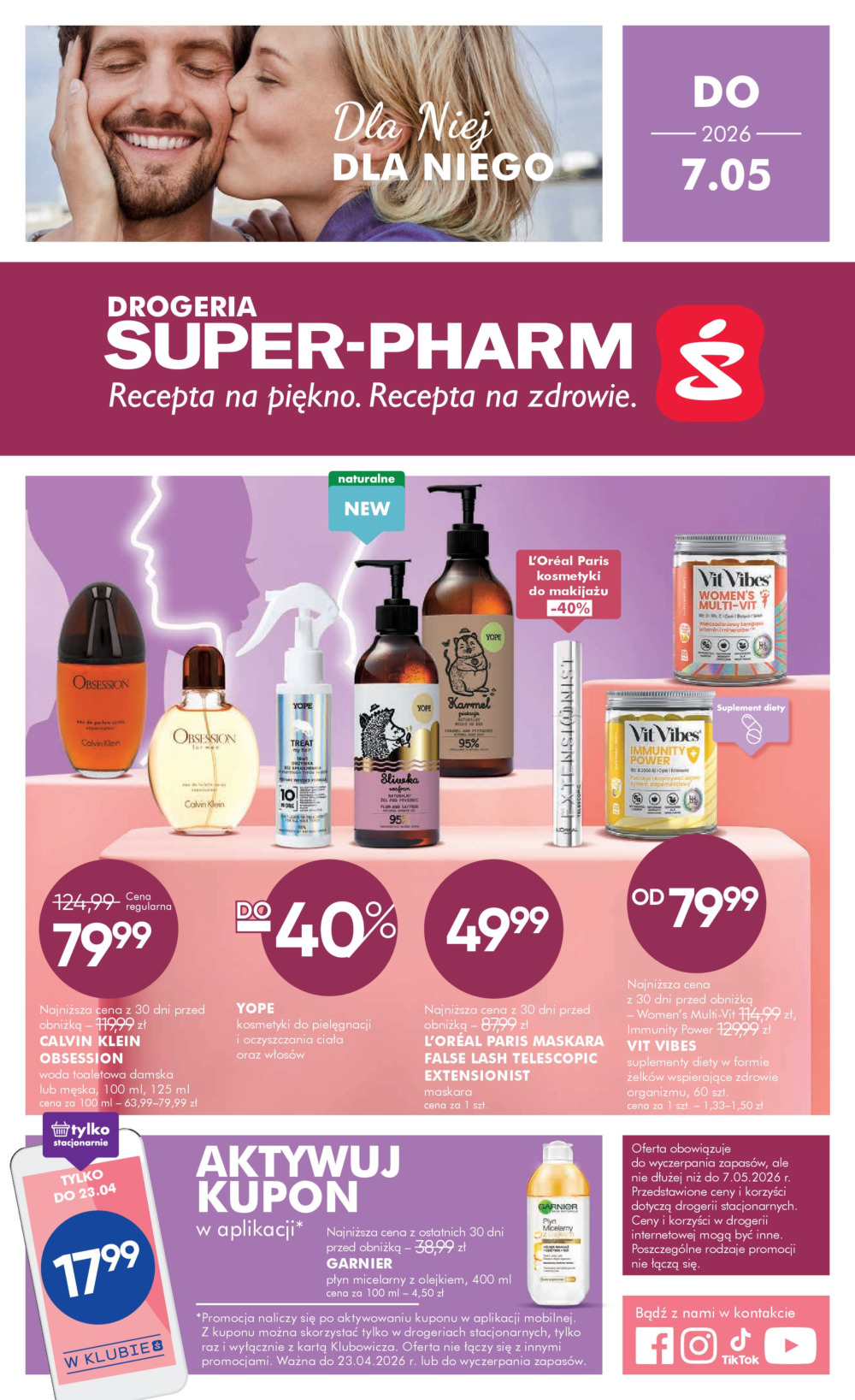 Gazetka Super-Pharm - ważna od 08.04.2026 do 07.05.2026