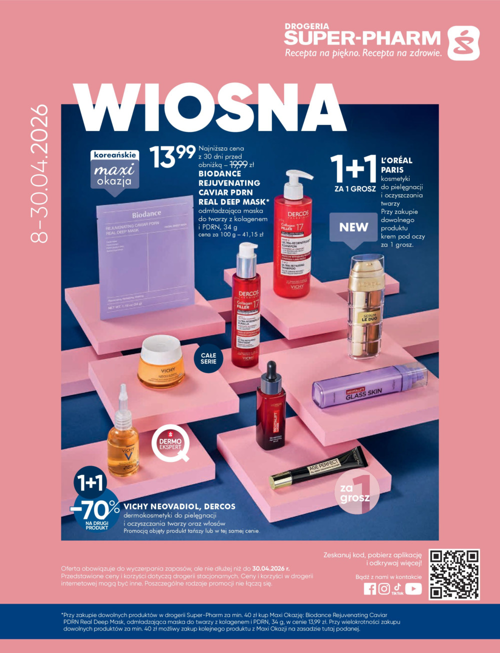 Gazetka Super-Pharm - Wiosna - ważna od 08.04.2026 do 30.04.2026