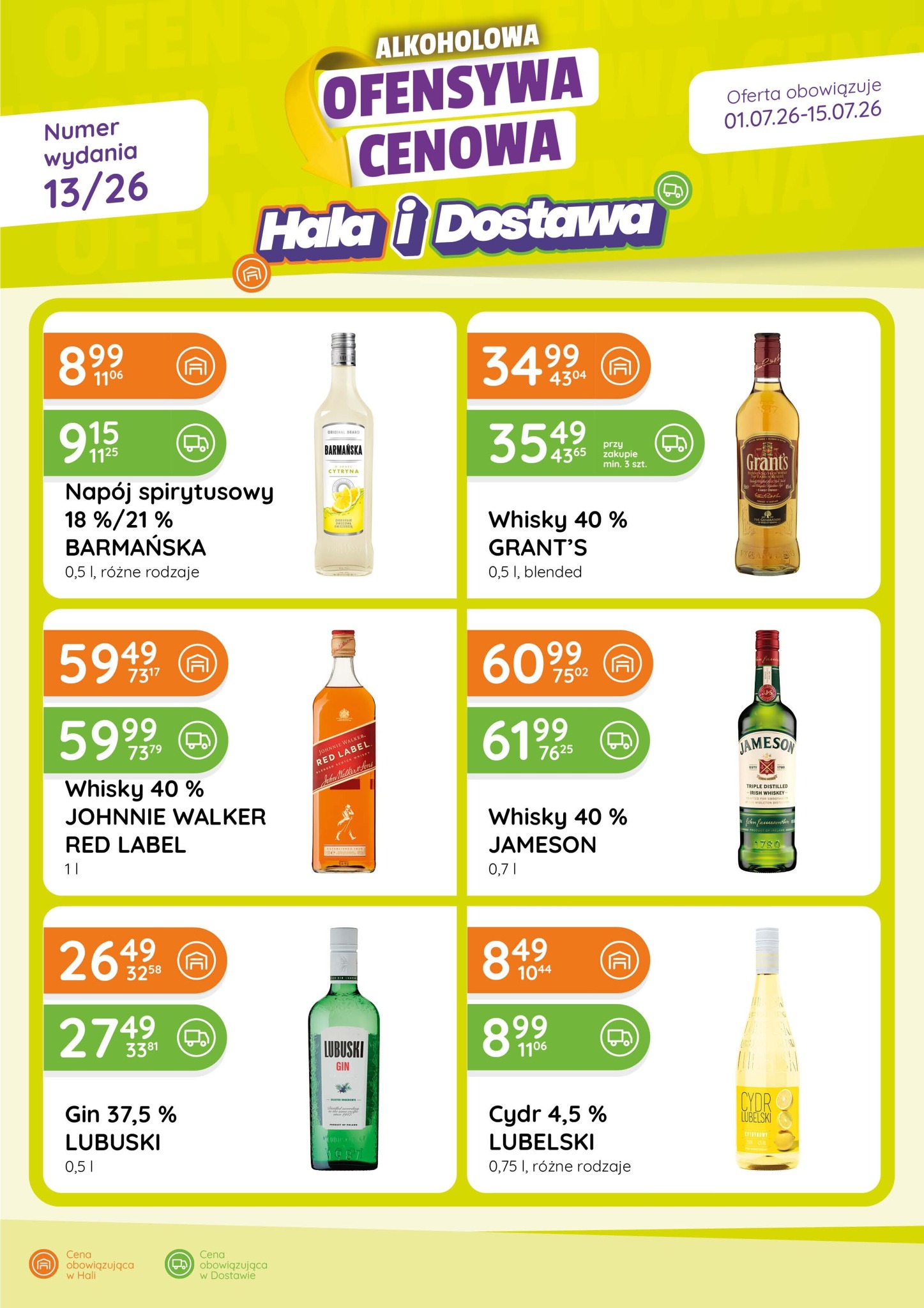 Aktualna gazetka Eurocash - Ofensywa Alkoholowa ważna od 01.07.2026 do 15.07.2026