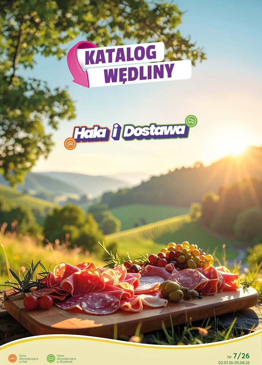 Aktualna gazetka Eurocash - Katalog Wędliny ważna od 02.07.2026 do 05.08.2026