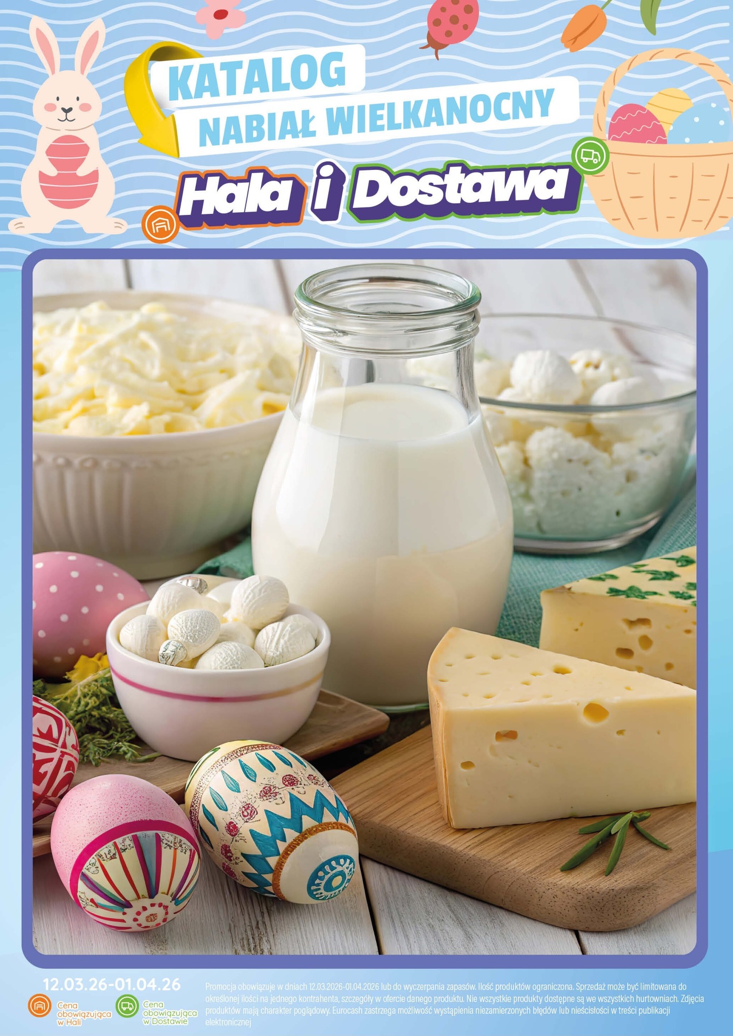 Gazetka Eurocash - Wielkanocny Nabiał - ważna od 12.03.2026 do 01.04.2026