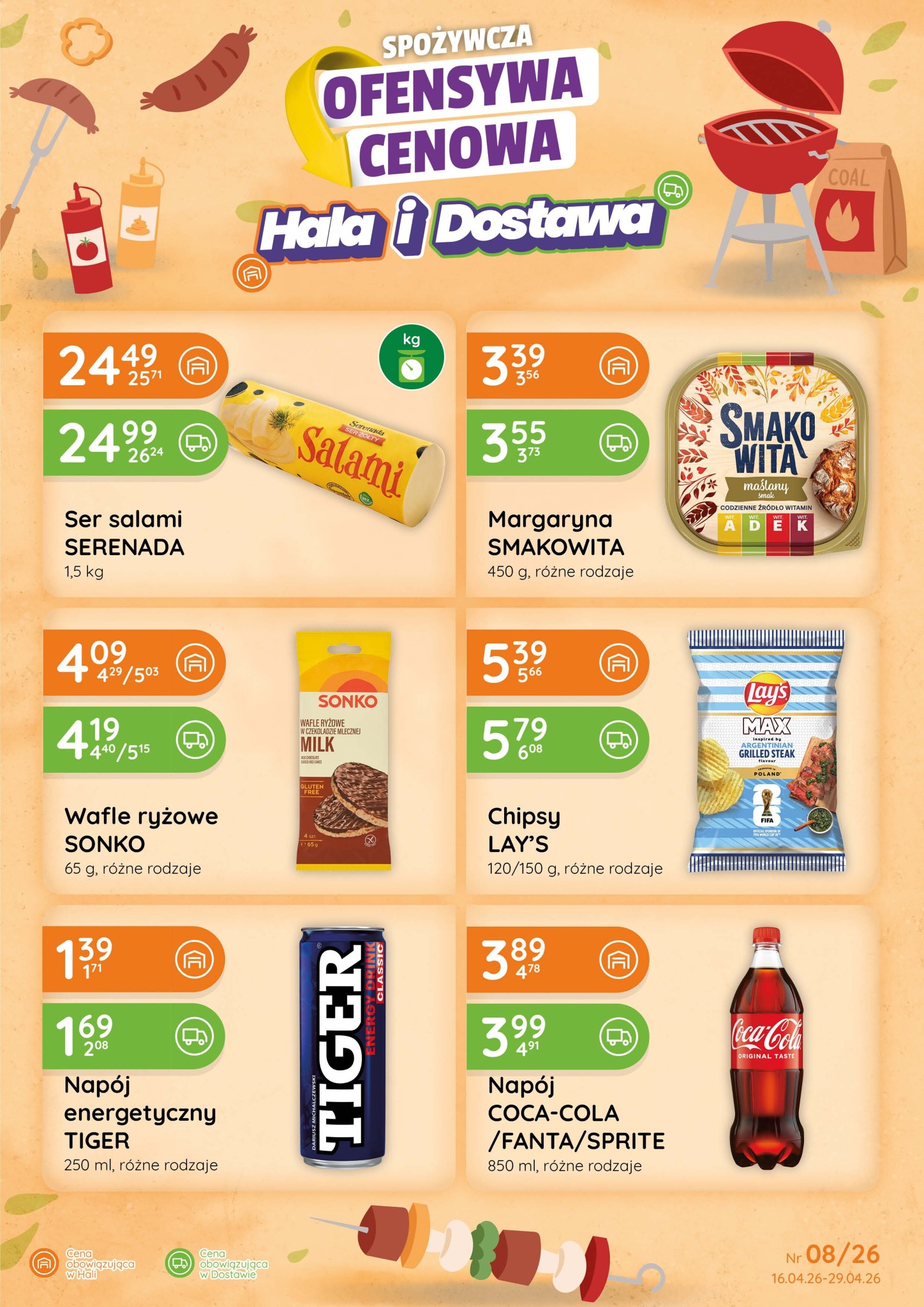 Aktualna gazetka Eurocash - Ofensywa Spożywcza ważna od 16.04.2026 do 29.04.2026