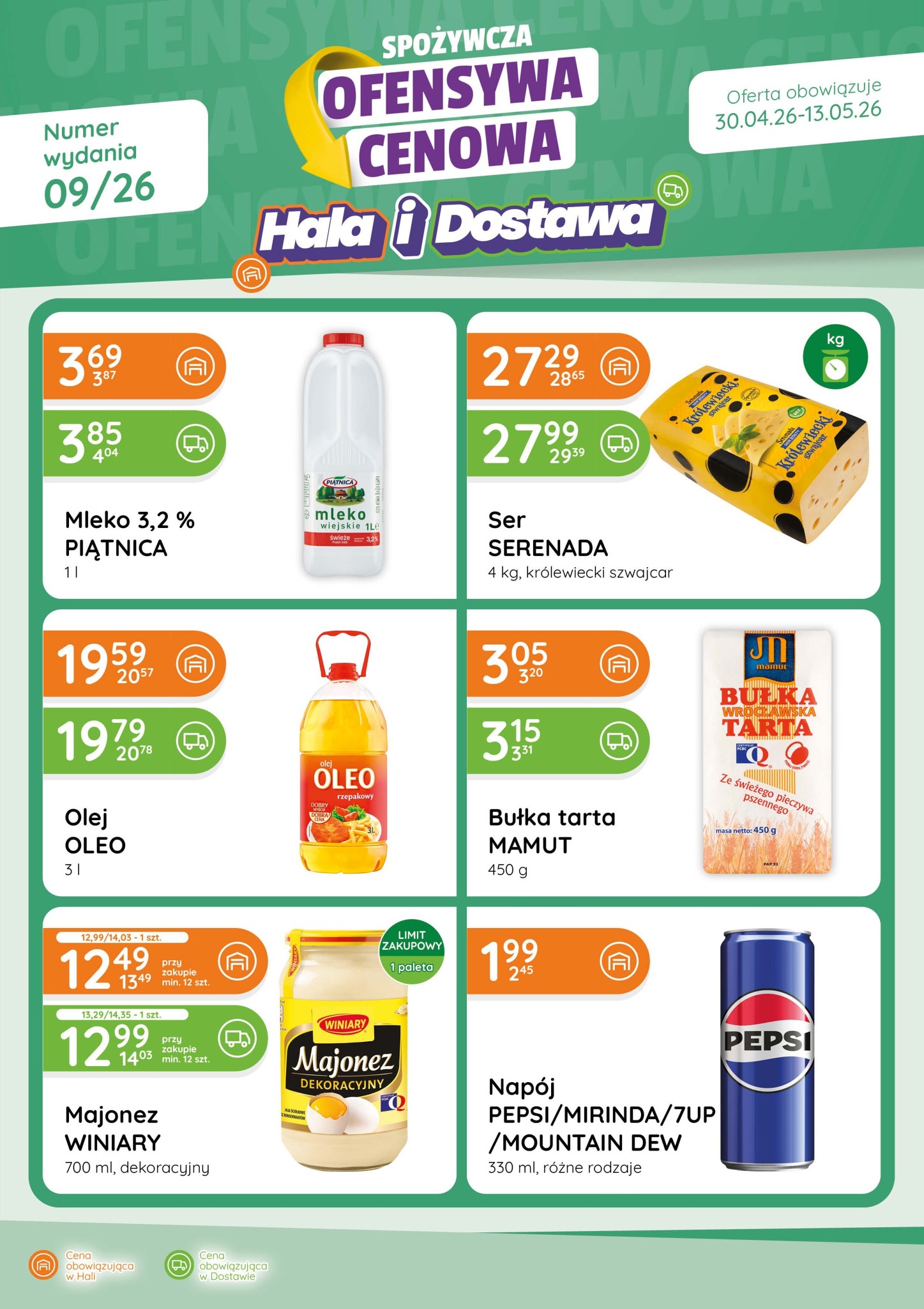 Aktualna gazetka Eurocash - Ofensywa Spożywcza ważna od 30.04.2026 do 13.05.2026