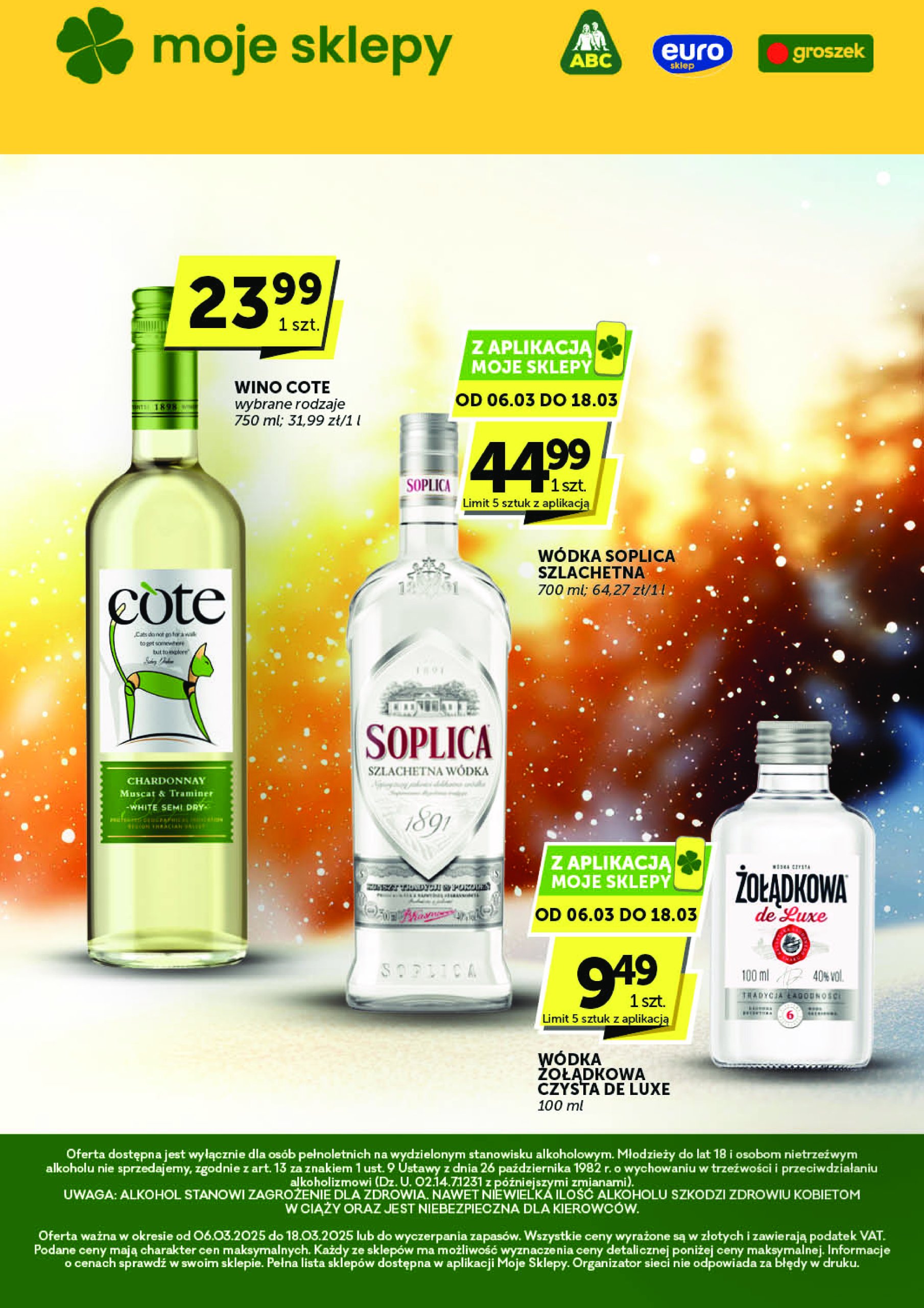 ABC - Katalog alkoholowy gazetka ważna od 06.03. - 18.03.