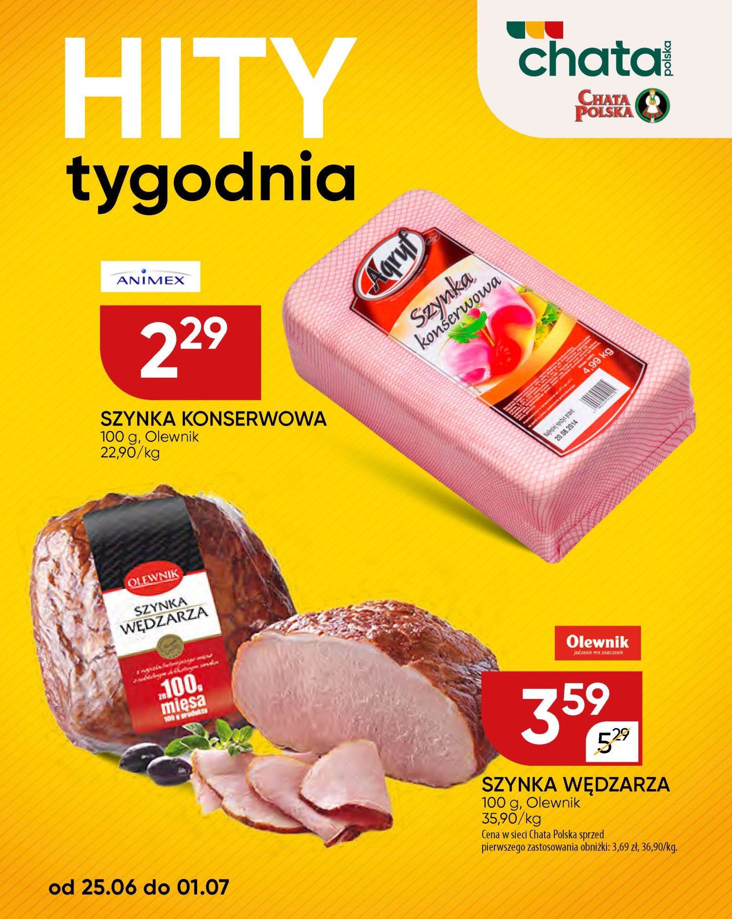 Aktualna gazetka Chata Polska ważna od 25.06.2026 do 01.07.2026