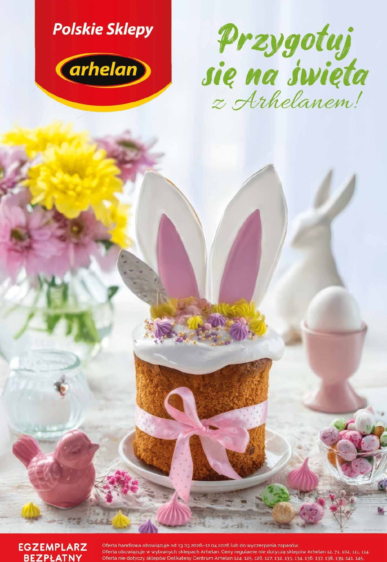 Gazetka Arhelan - Wielkanoc - ważna od 13.03.2026 do 12.04.2026
