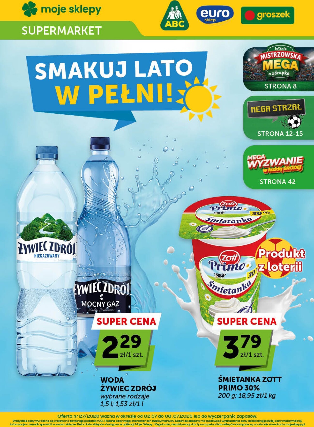 Aktualna gazetka Euro Sklep - Supermarket ważna od 02.07.2026 do 08.07.2026